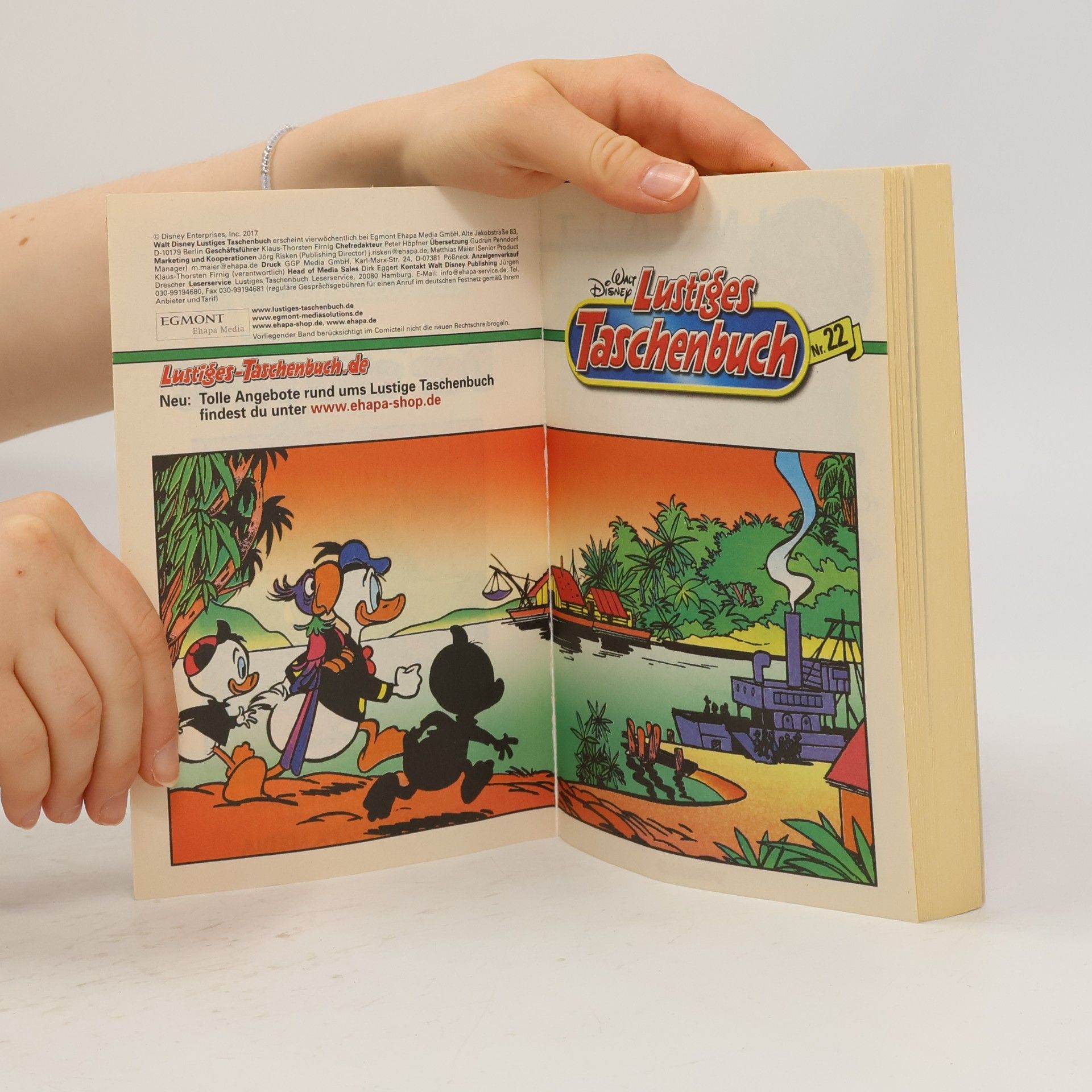 Walt Disney Lustiges Taschenbuch 22. Der alte Pirat