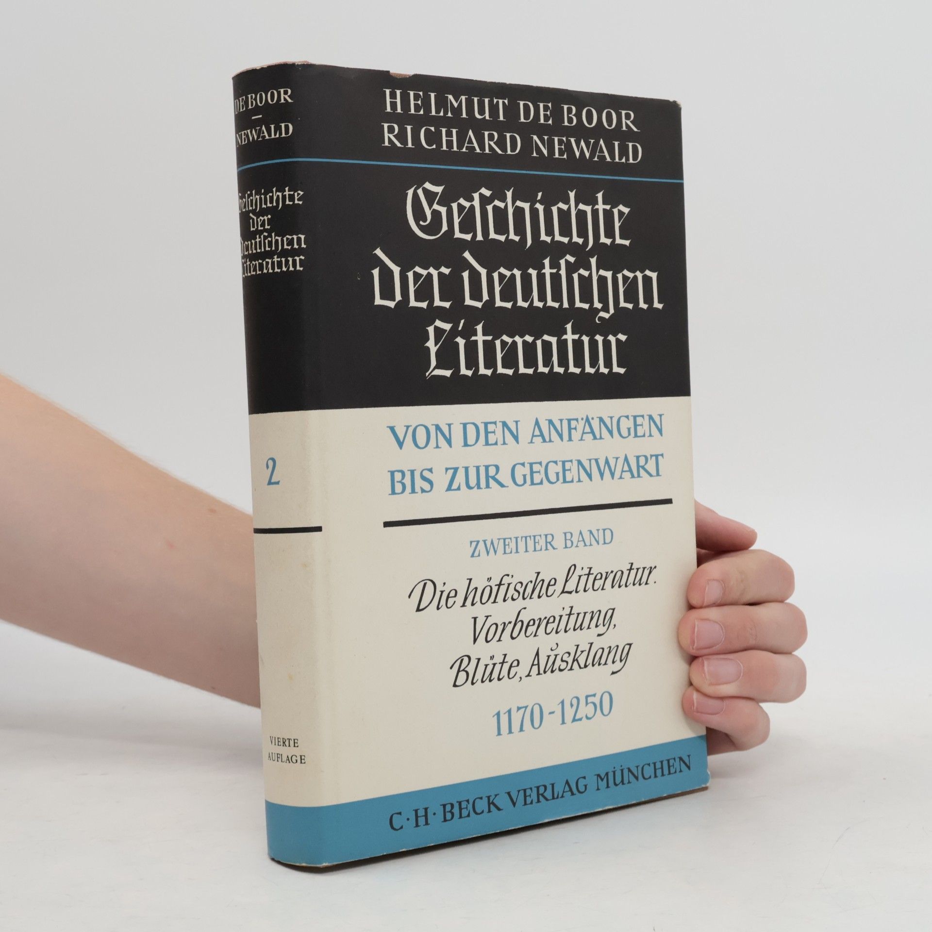 Helmut de Boor Geschichte der deutschen Literatur 2