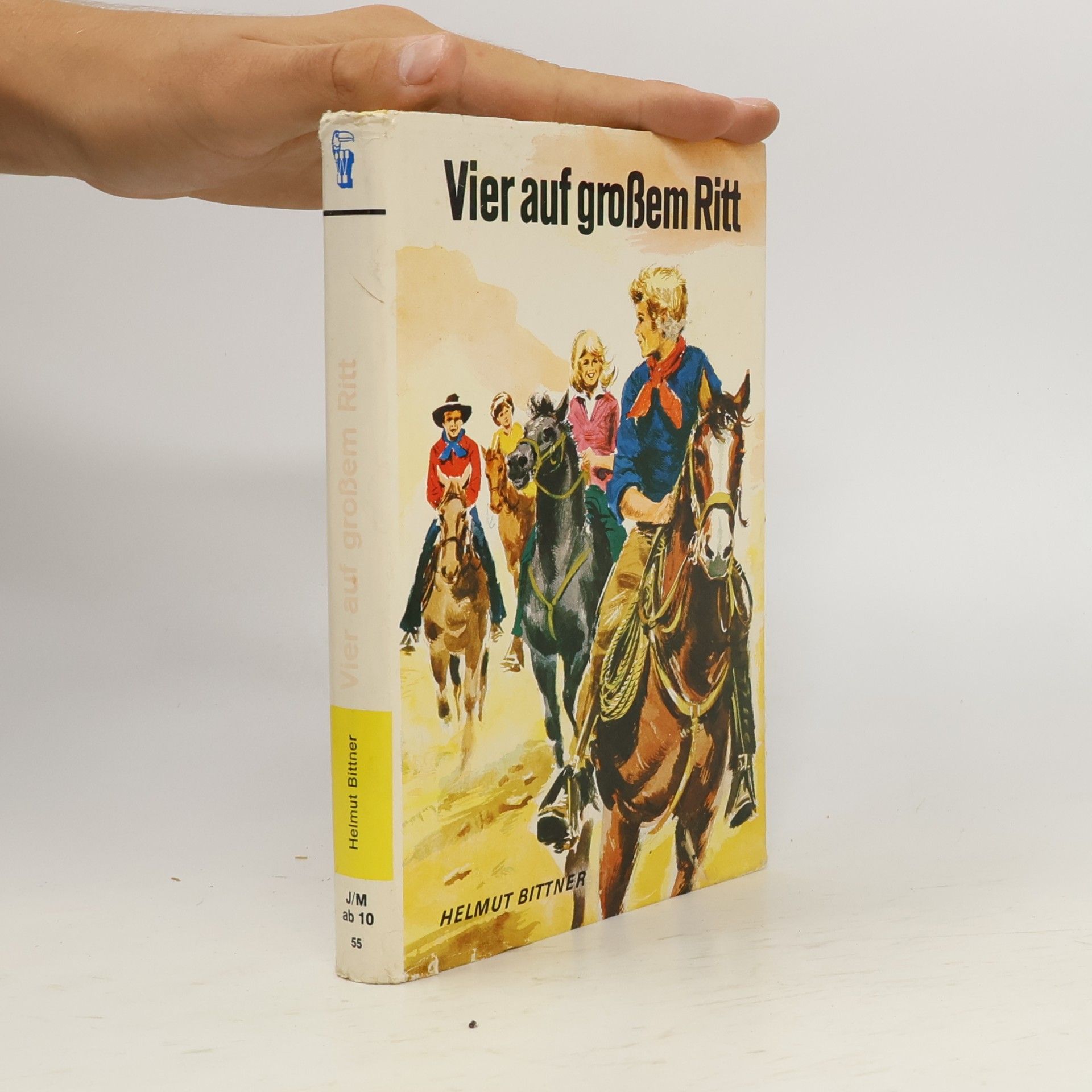 Vier auf großem Ritt