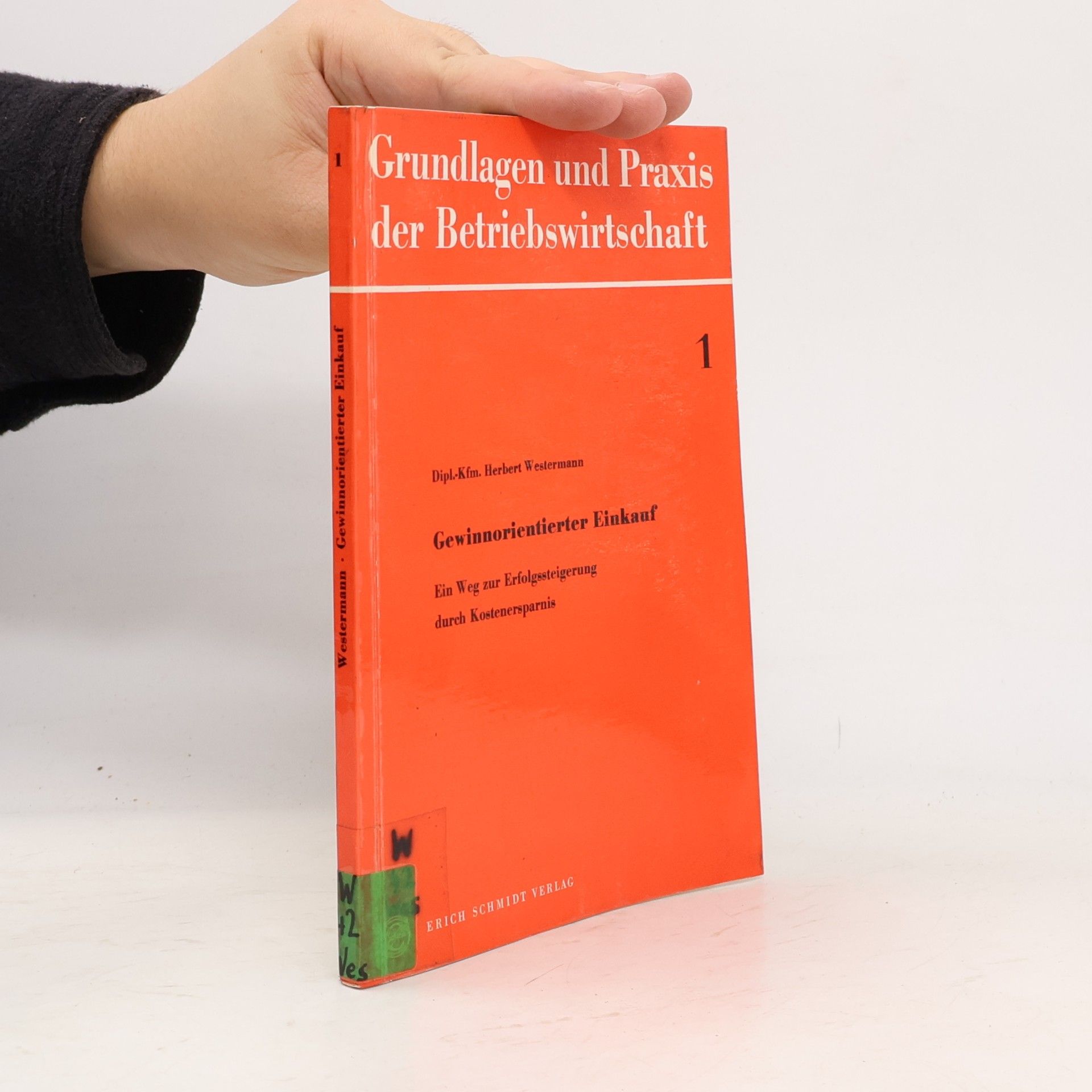 Herbert Westermann Gewinnorientierter Einkauf