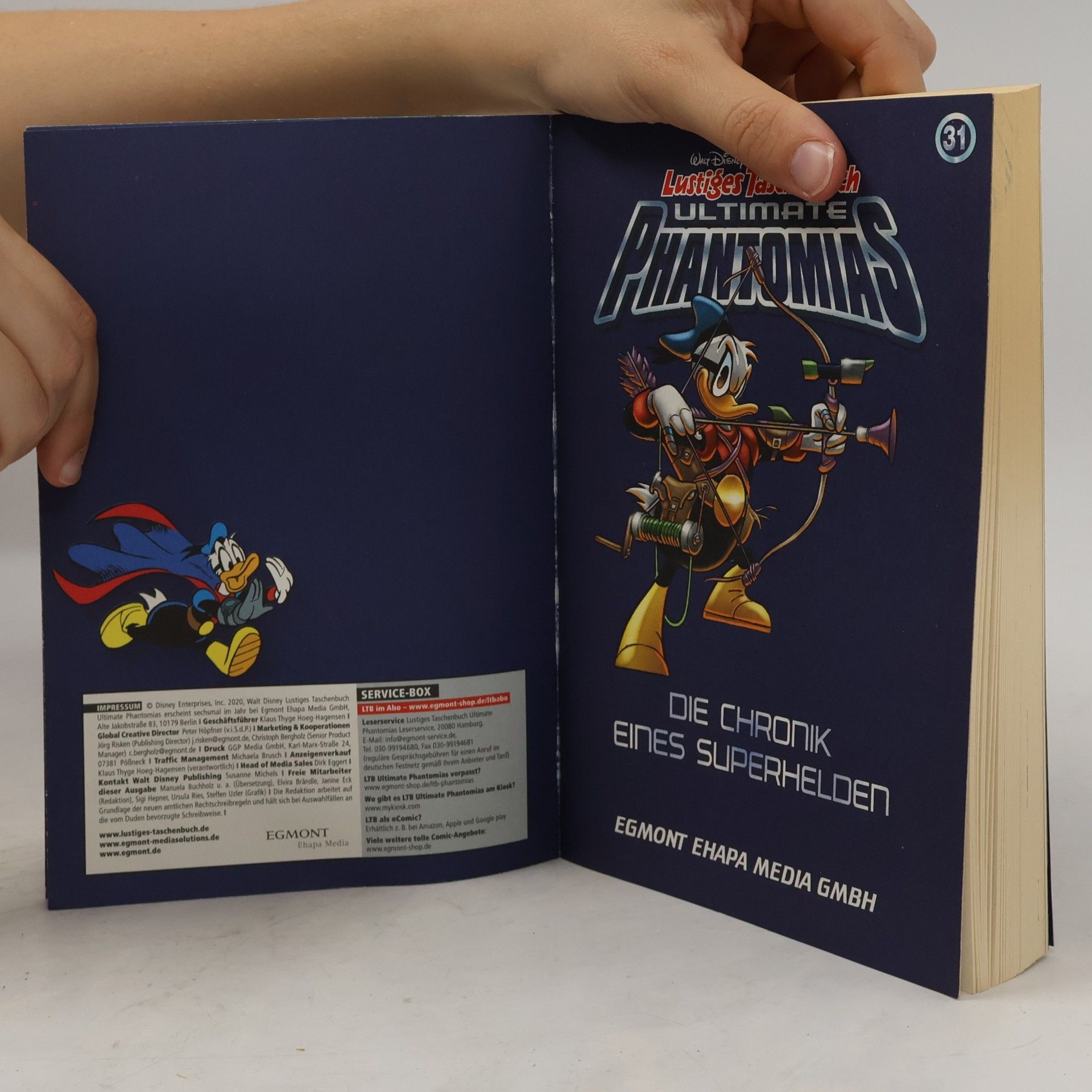 Walt Disney Lustiges Taschenbuch Ultimate Phantomias 31