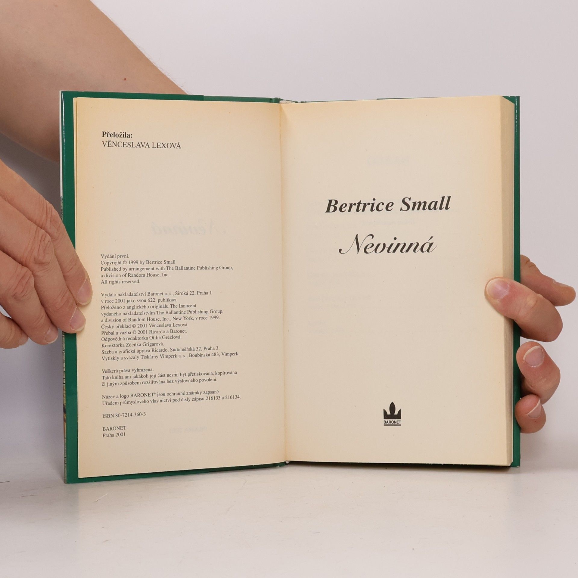 Bertrice Small Nevinná