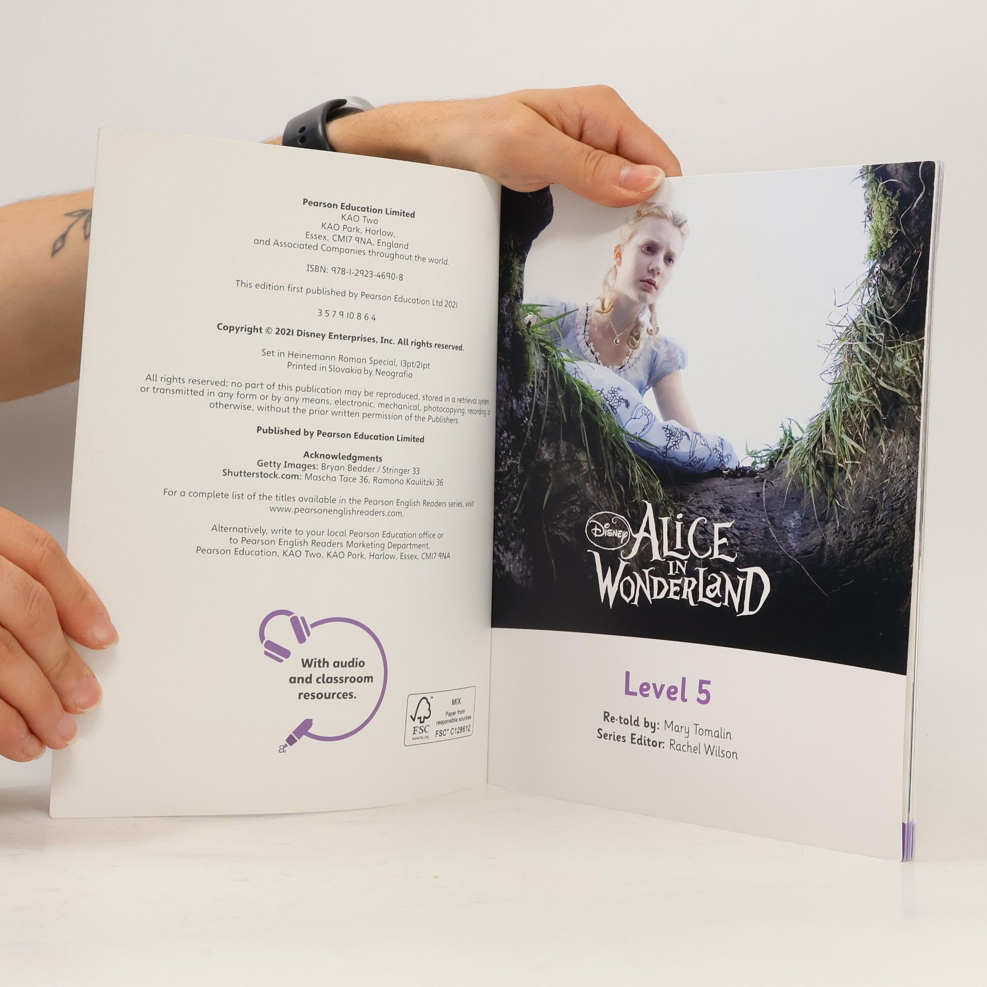 Mary Tomalin Disney Kids Readers - 5: Alice In Wonderland Pack
