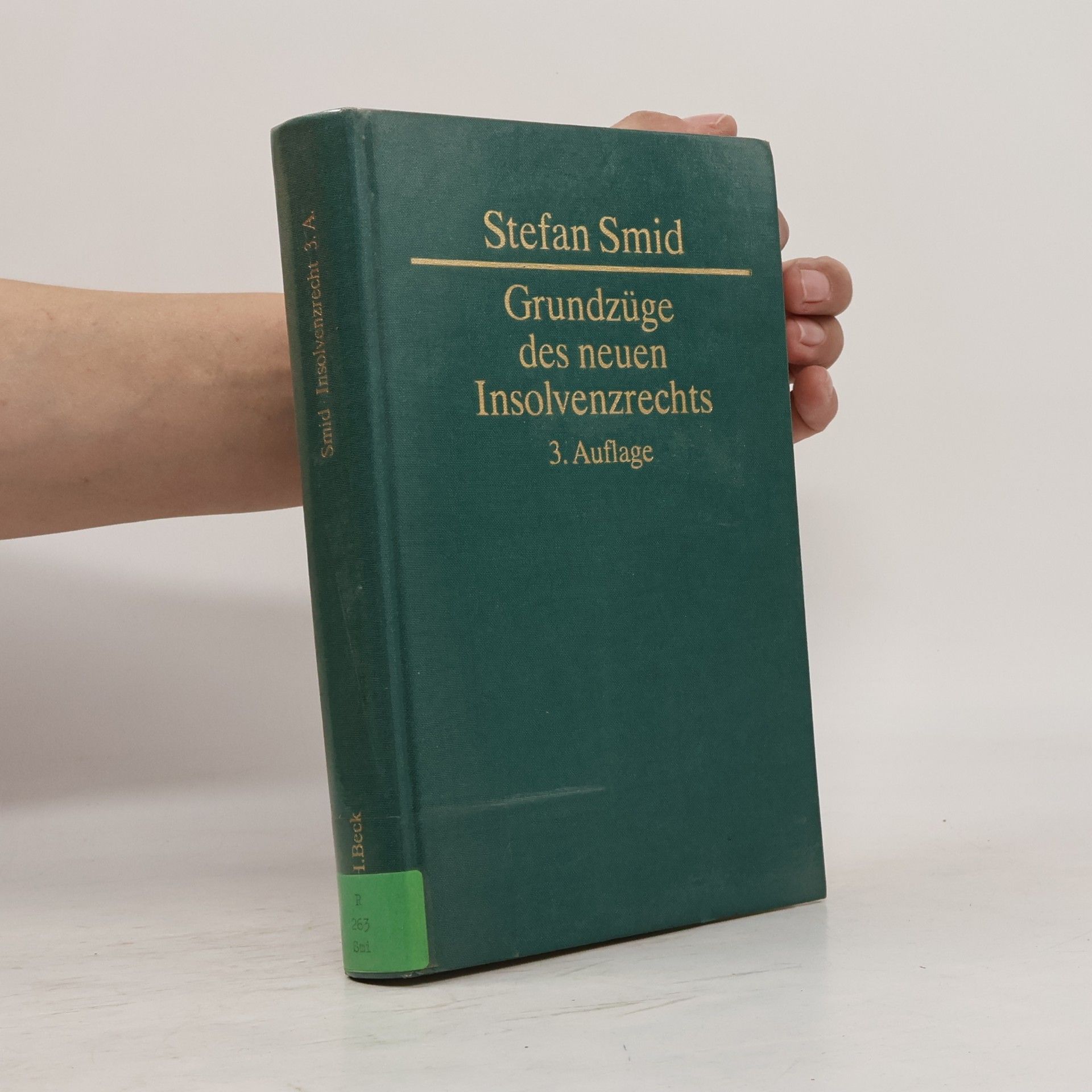 Hans Heilmann Grundzüge des neuen Insolvenzrechts