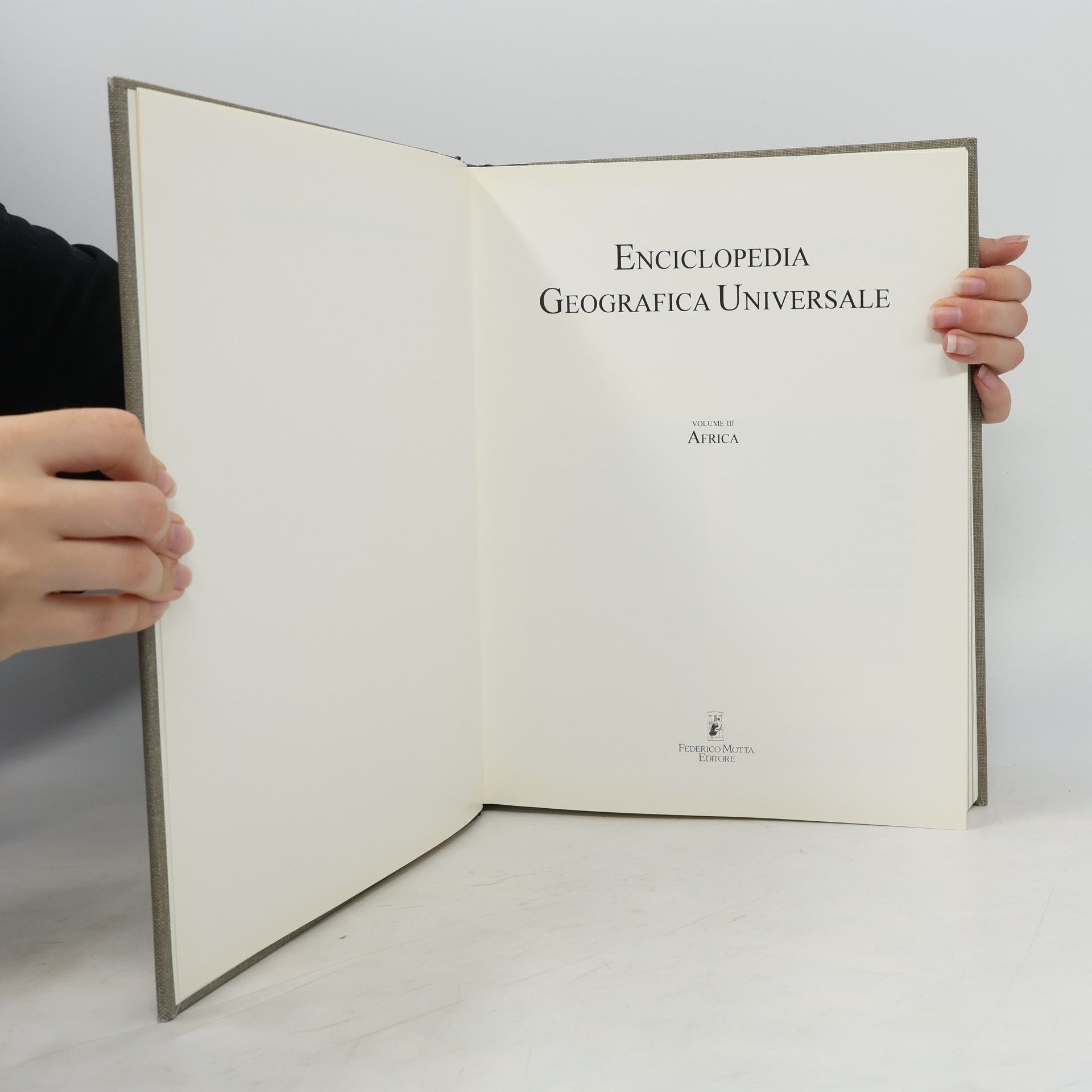AA.VV. Enciclopedia Geografica Universale III