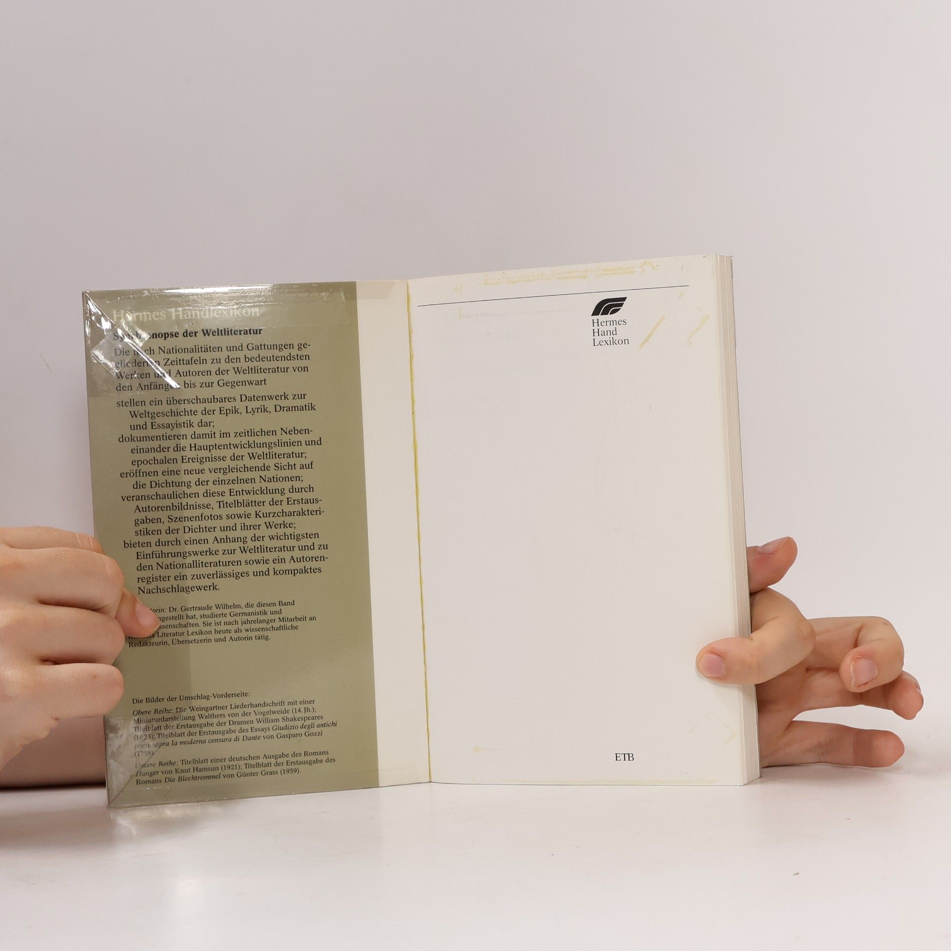 Gertraude Wilhelm Synchronopse der Weltliteratur