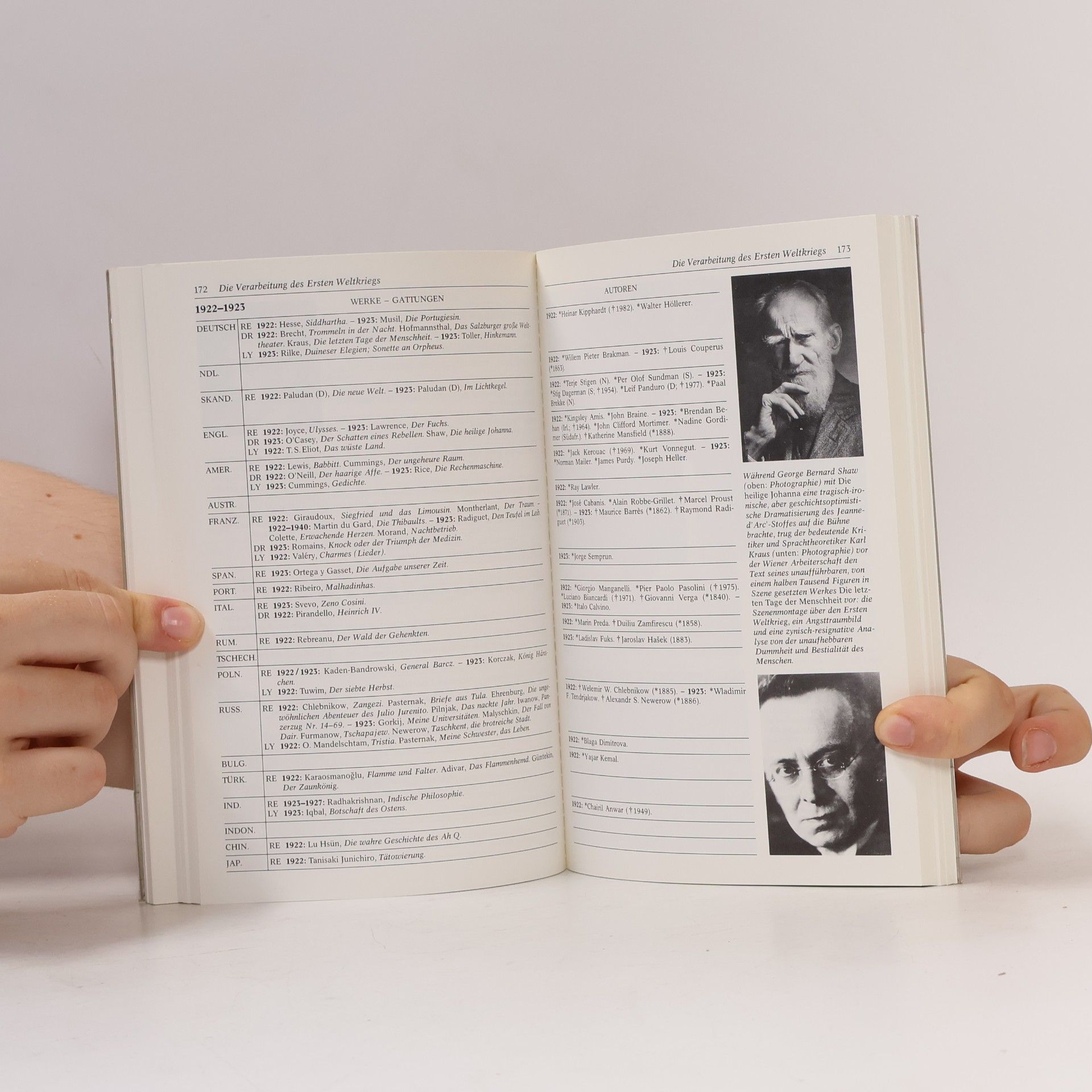 Gertraude Wilhelm Synchronopse der Weltliteratur