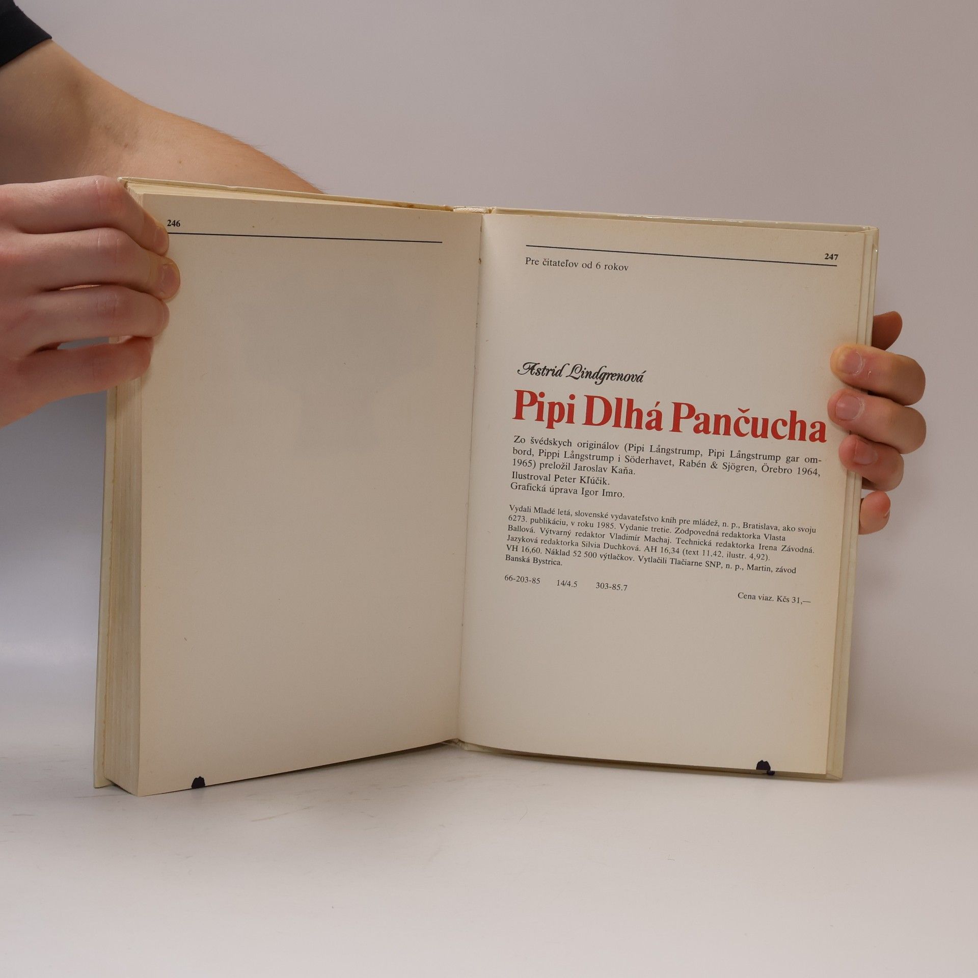 Astrid Lindgren Pipi Dlhá Pančucha