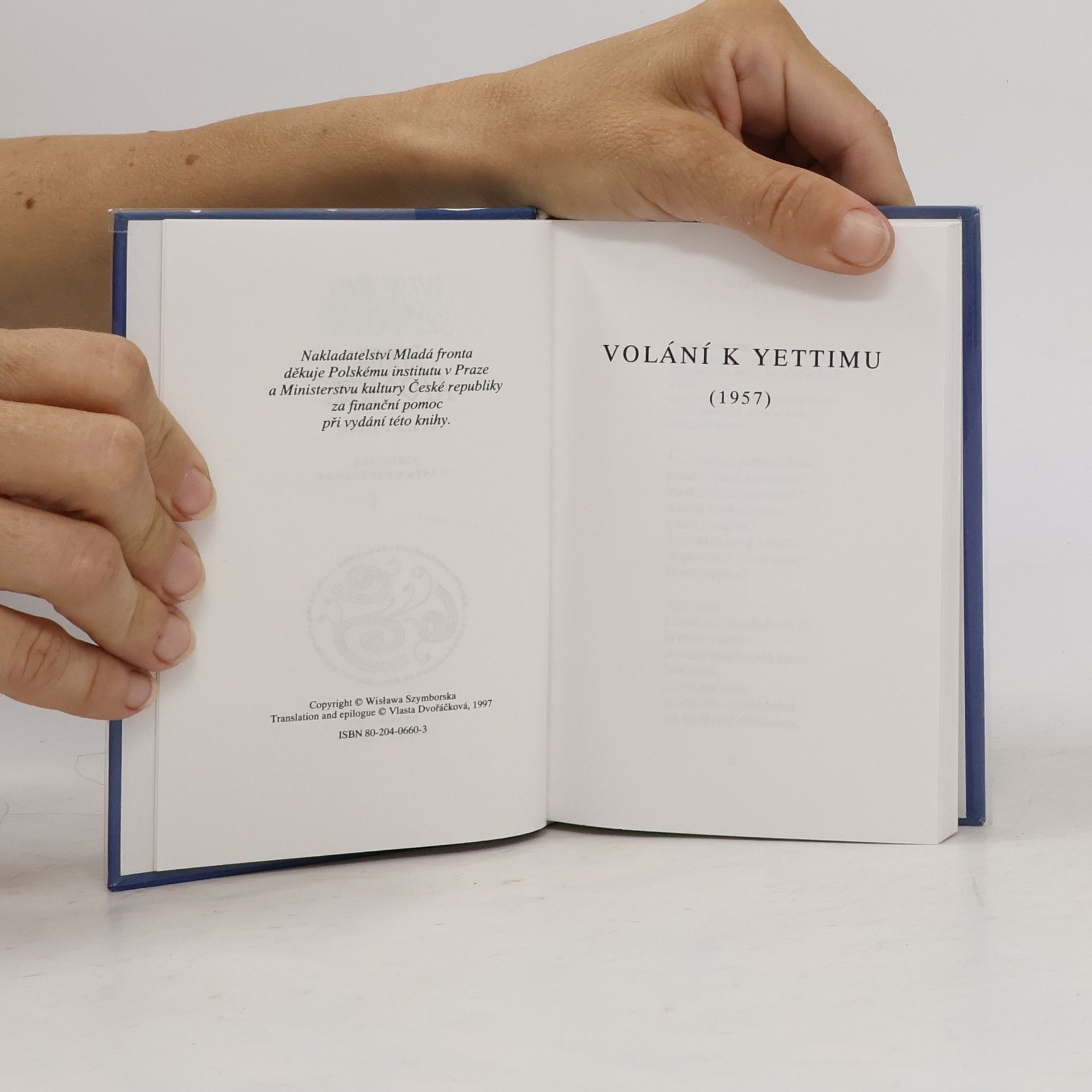 Wisława Szymborska Konec a počátek