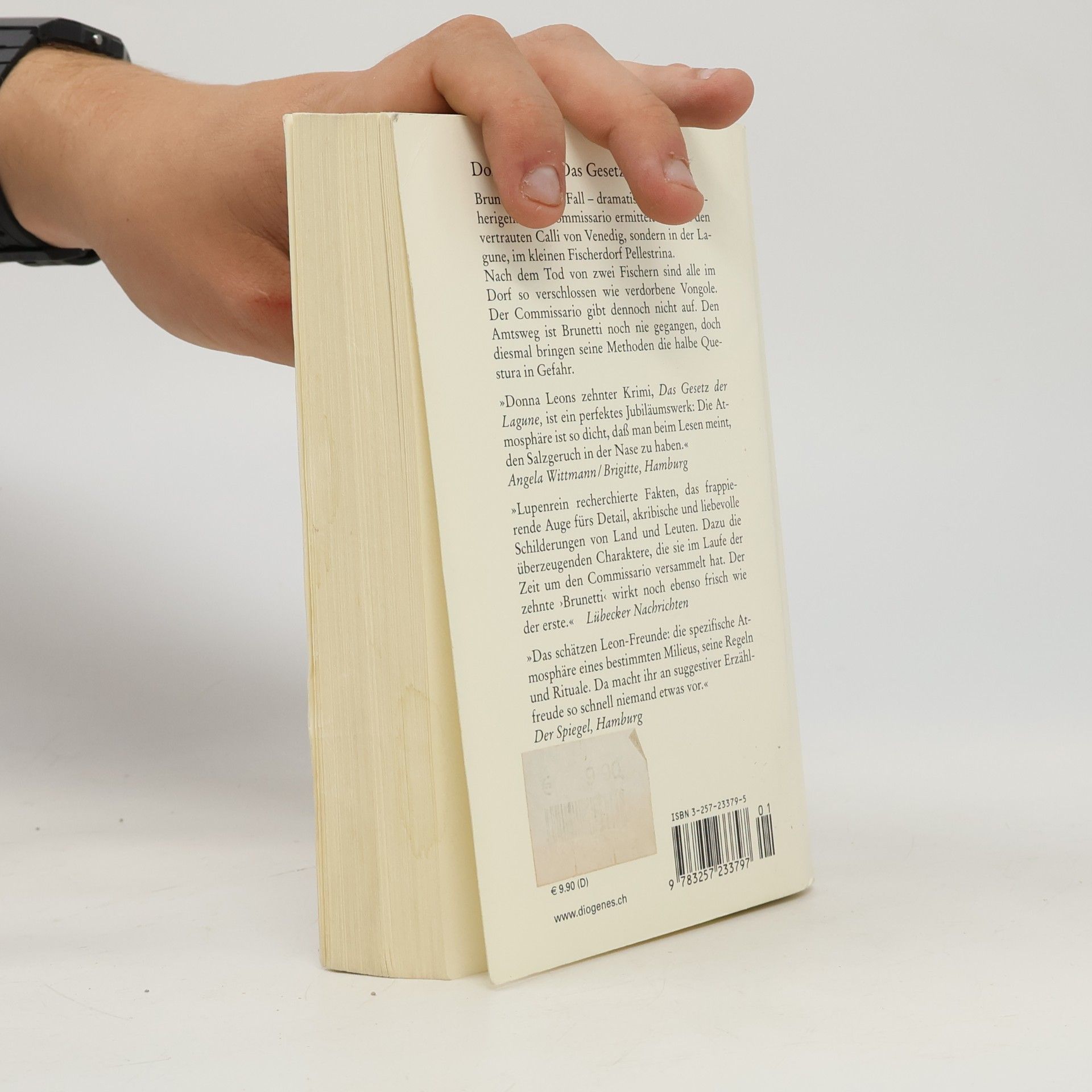 Donna Leon Das Gesetz der Lagune