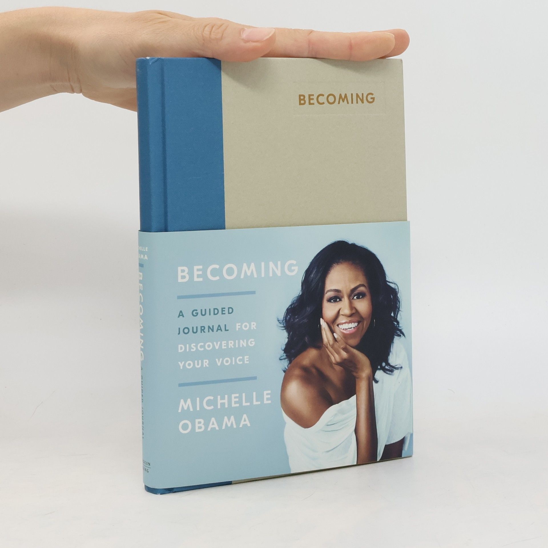 Michelle Obama Becoming, a guided journal for discovering your voice