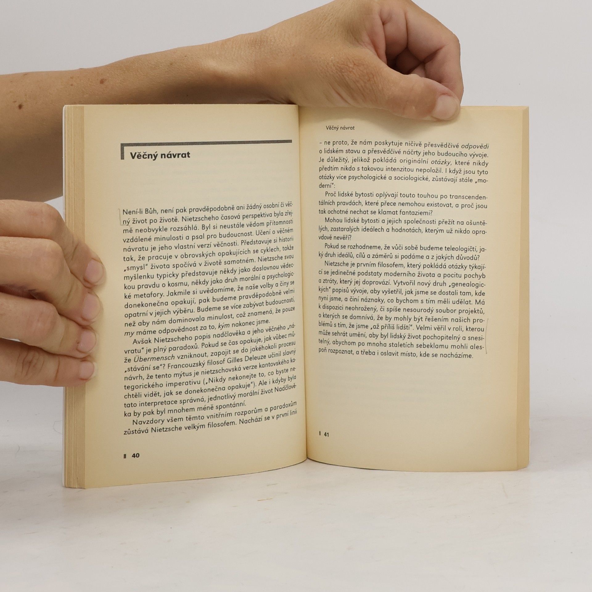 Dave Robinson Nietzsche a postmodernismus