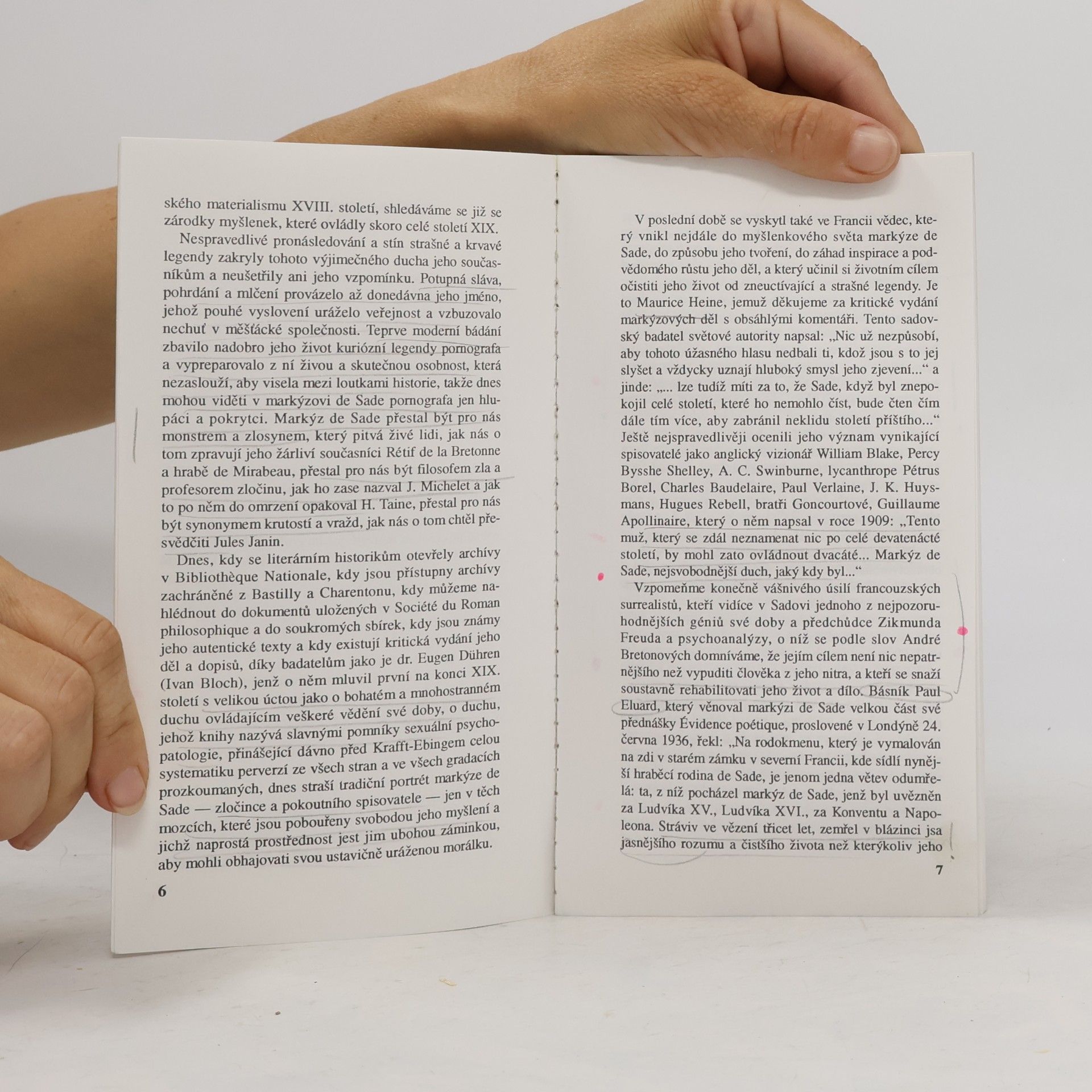 Jindřich Štyrský Život markýze de Sade