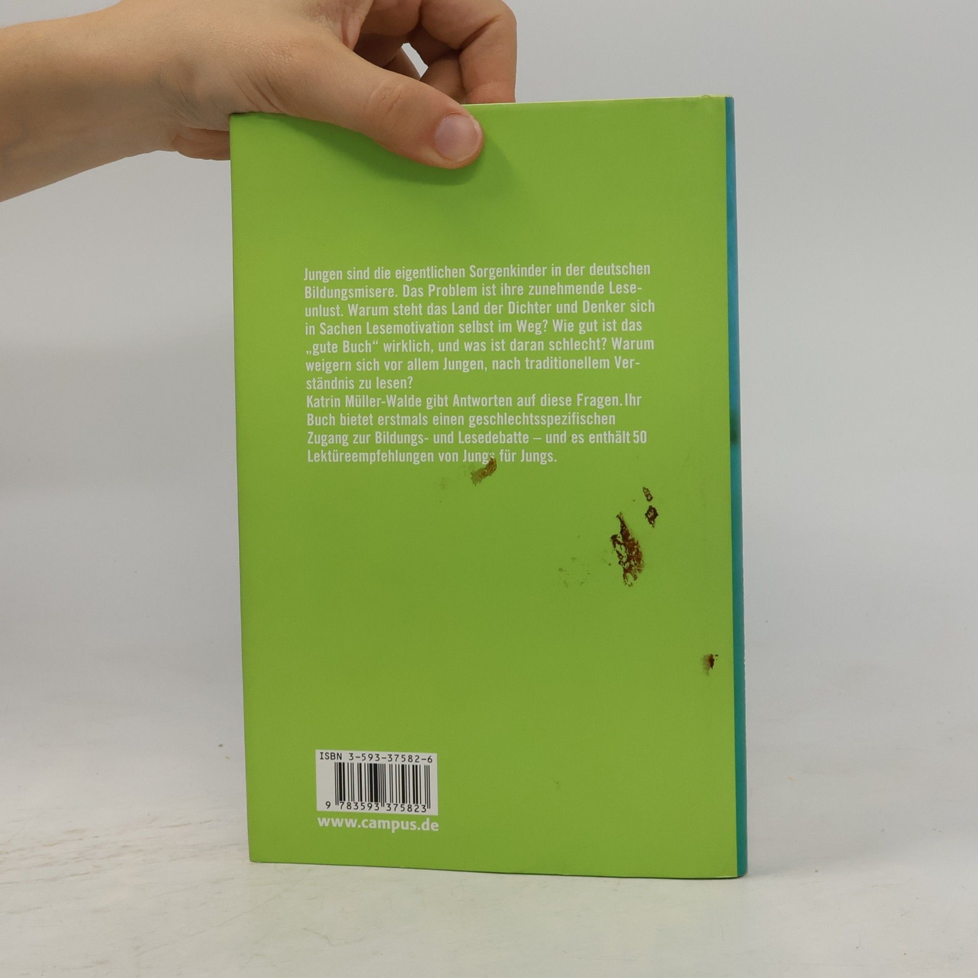 Katrin Müller-Hohenstein Warum Jungen nicht mehr lesen und wie wir das ändern können