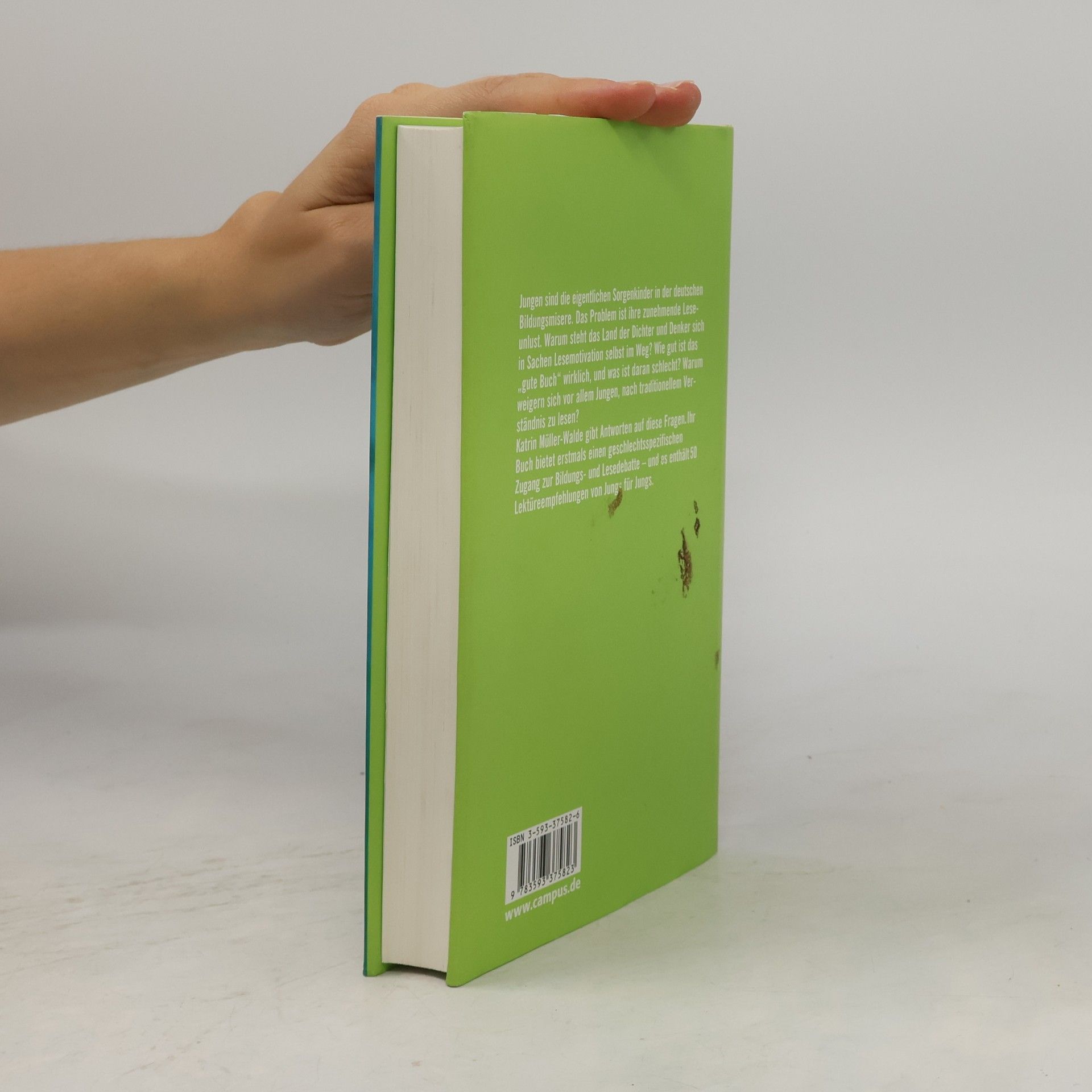Katrin Müller-Hohenstein Warum Jungen nicht mehr lesen und wie wir das ändern können