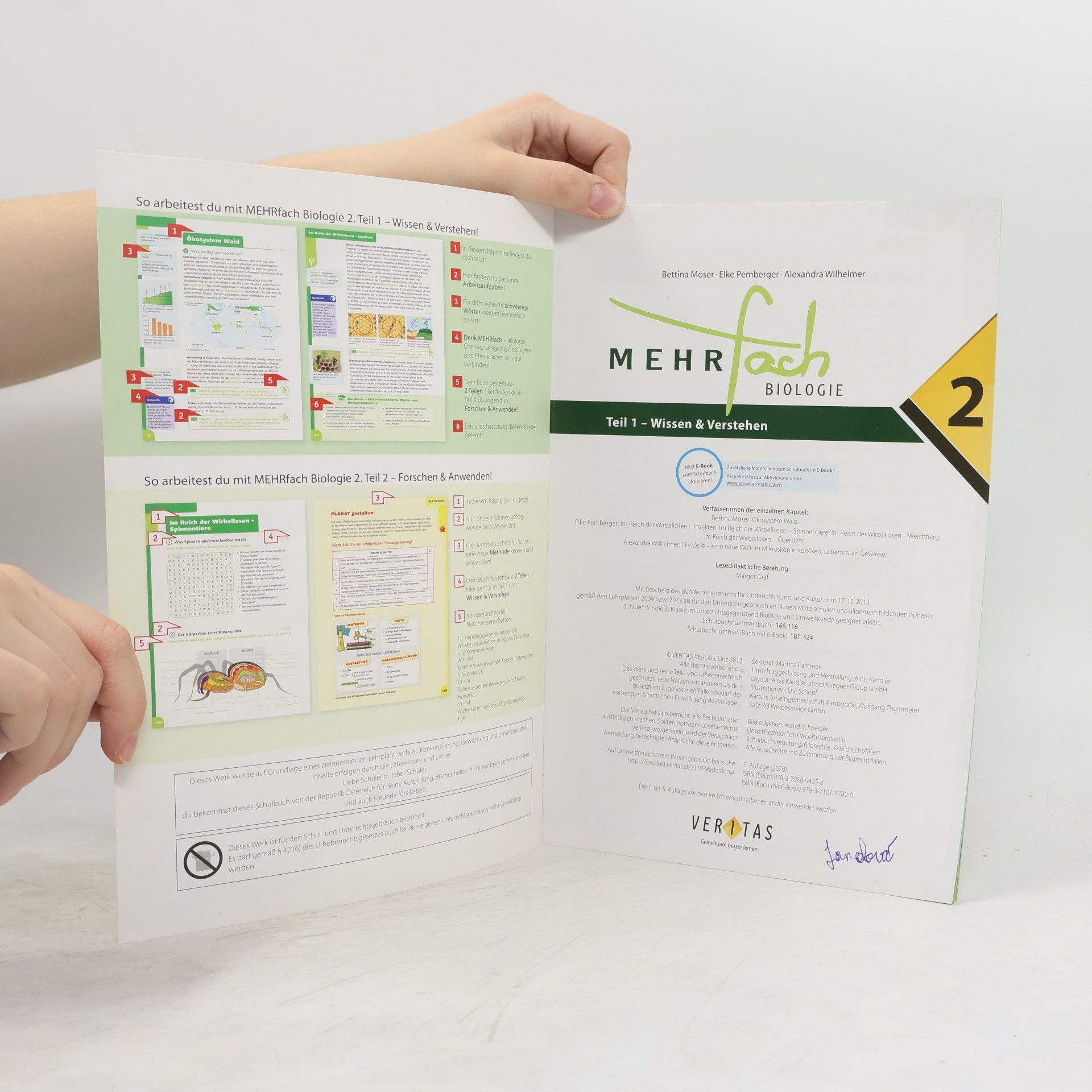 Bettina Moser Mehrfach. Biologie 2. Klasse. Teil 1. Wissen und Verstehen