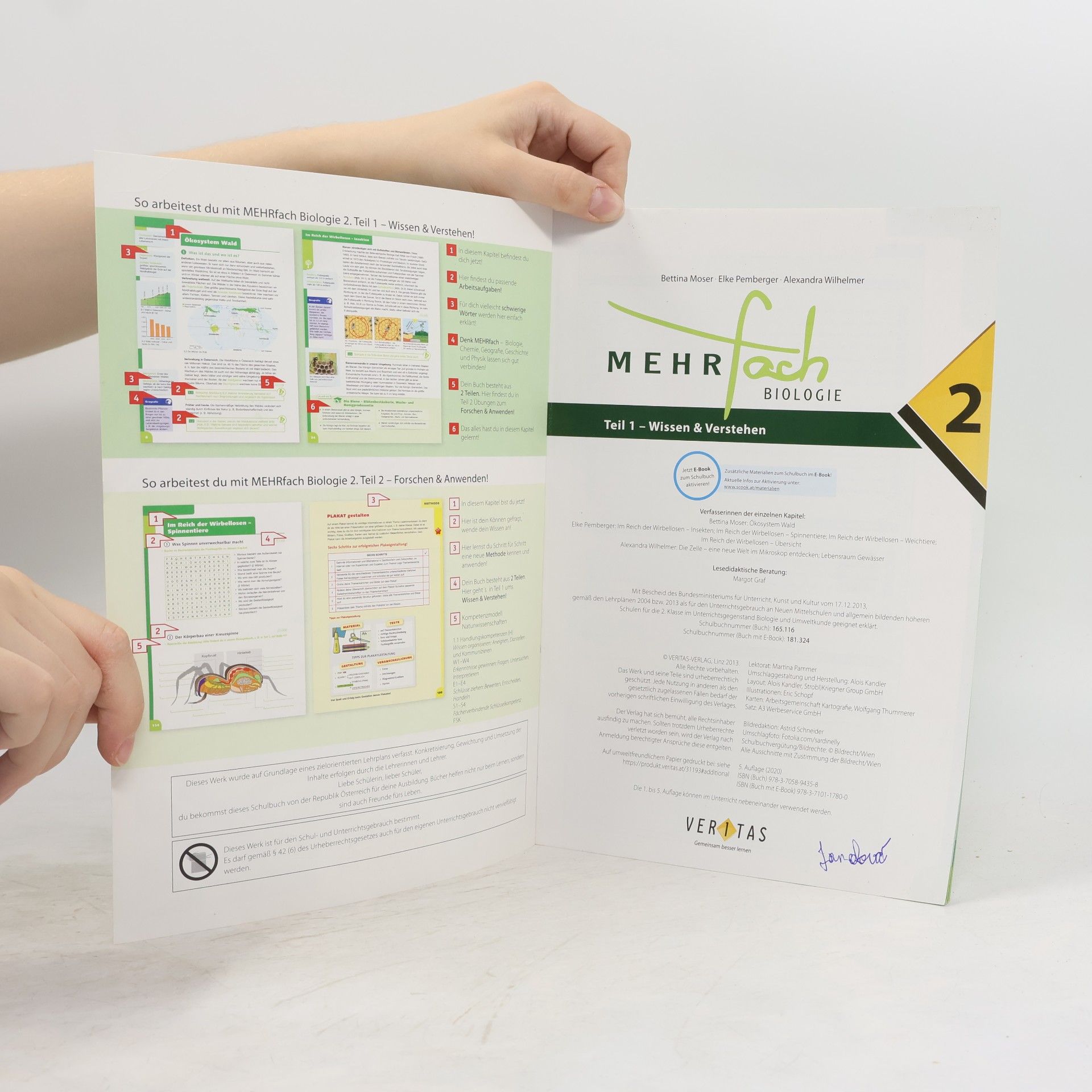 Bettina Moser Mehrfach. Biologie 2. Klasse. Teil 1. Wissen und Verstehen
