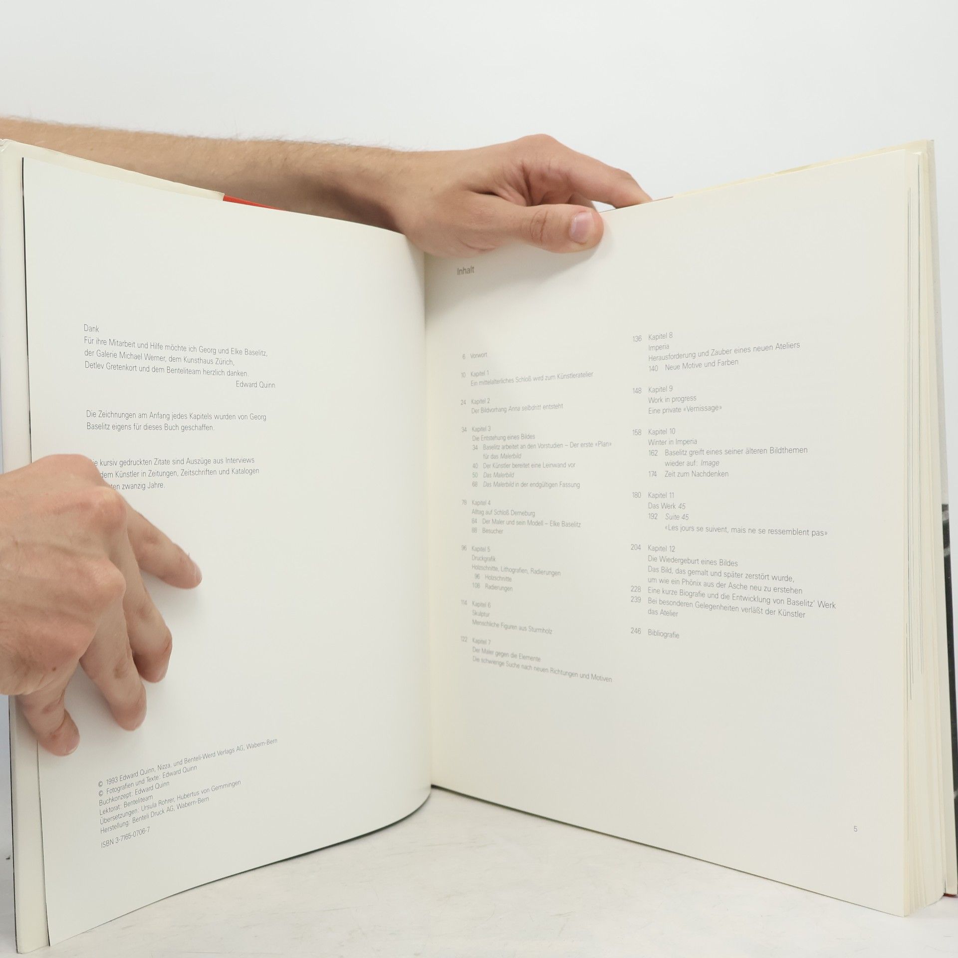 Edward Quinn Georg Baselitz. Eine fotografische Studie von Edward Quinn.
