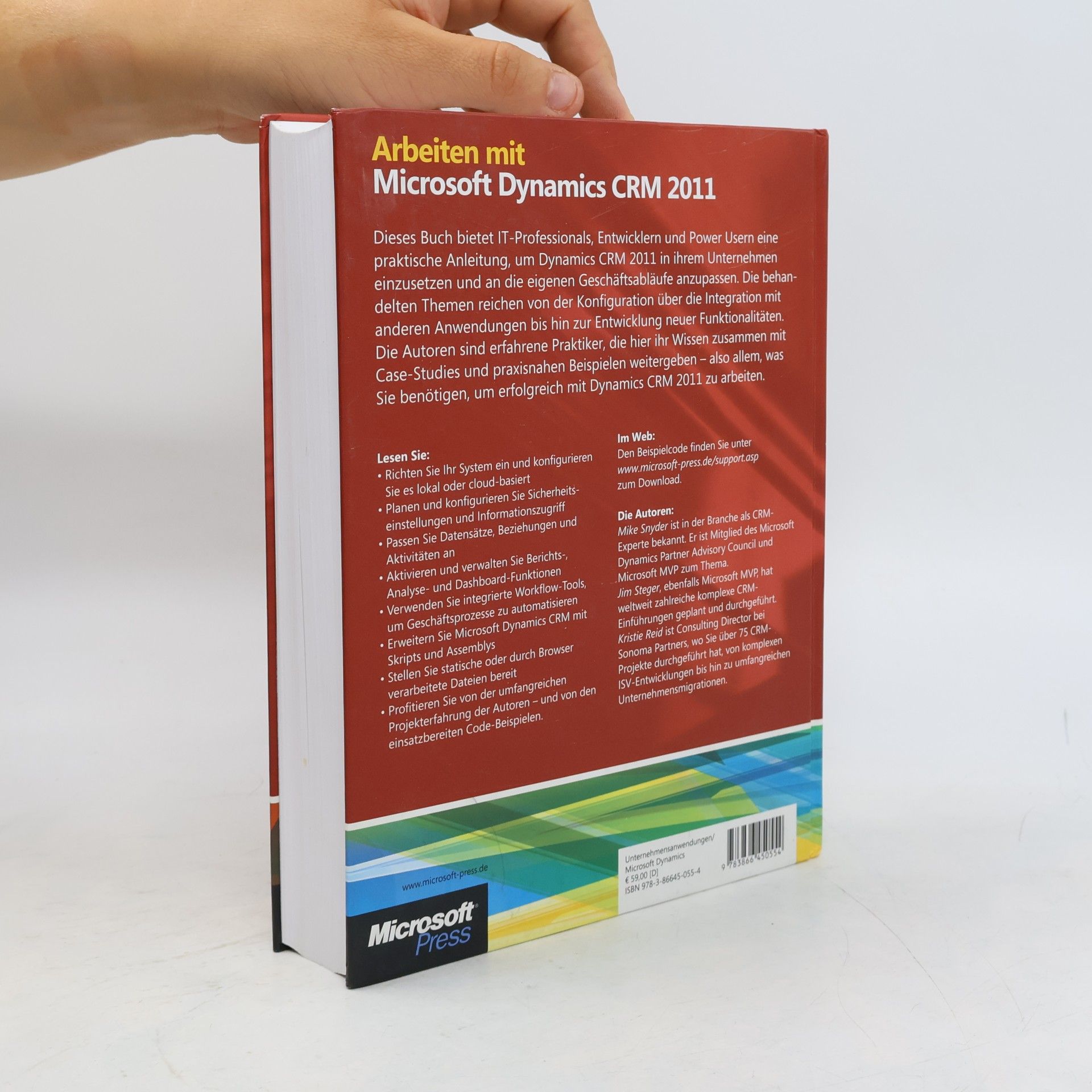 Mike Snyder Arbeiten mit Microsoft Dynamics CRM 2011