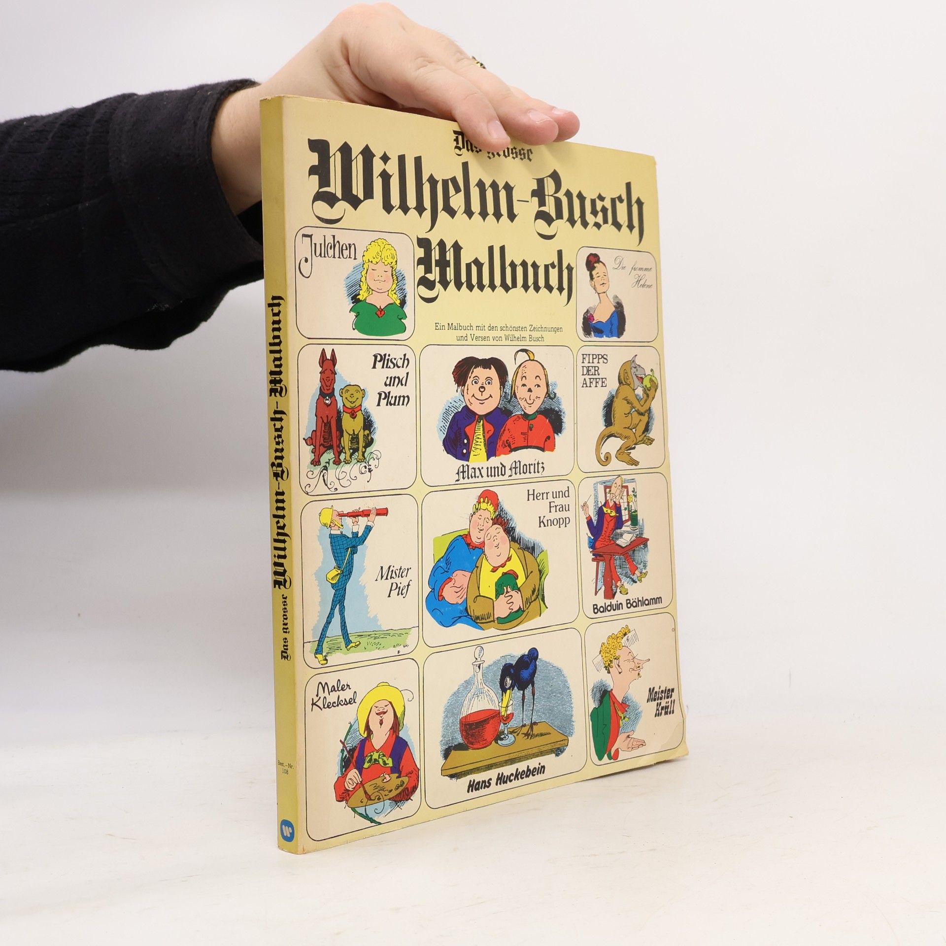 kolektiv Das große Wilhelm-Busch-Malbuch