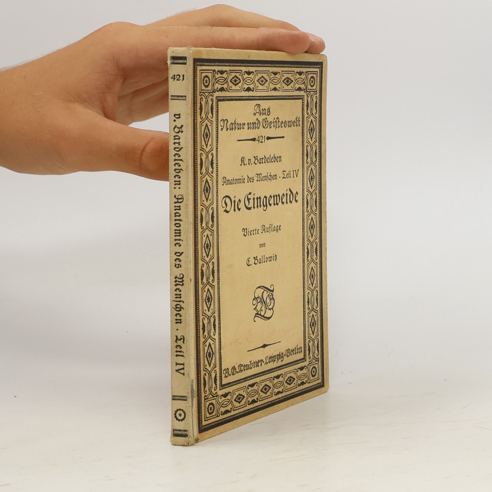 Autorenkollektiv Die Anatomie des Menschen IV