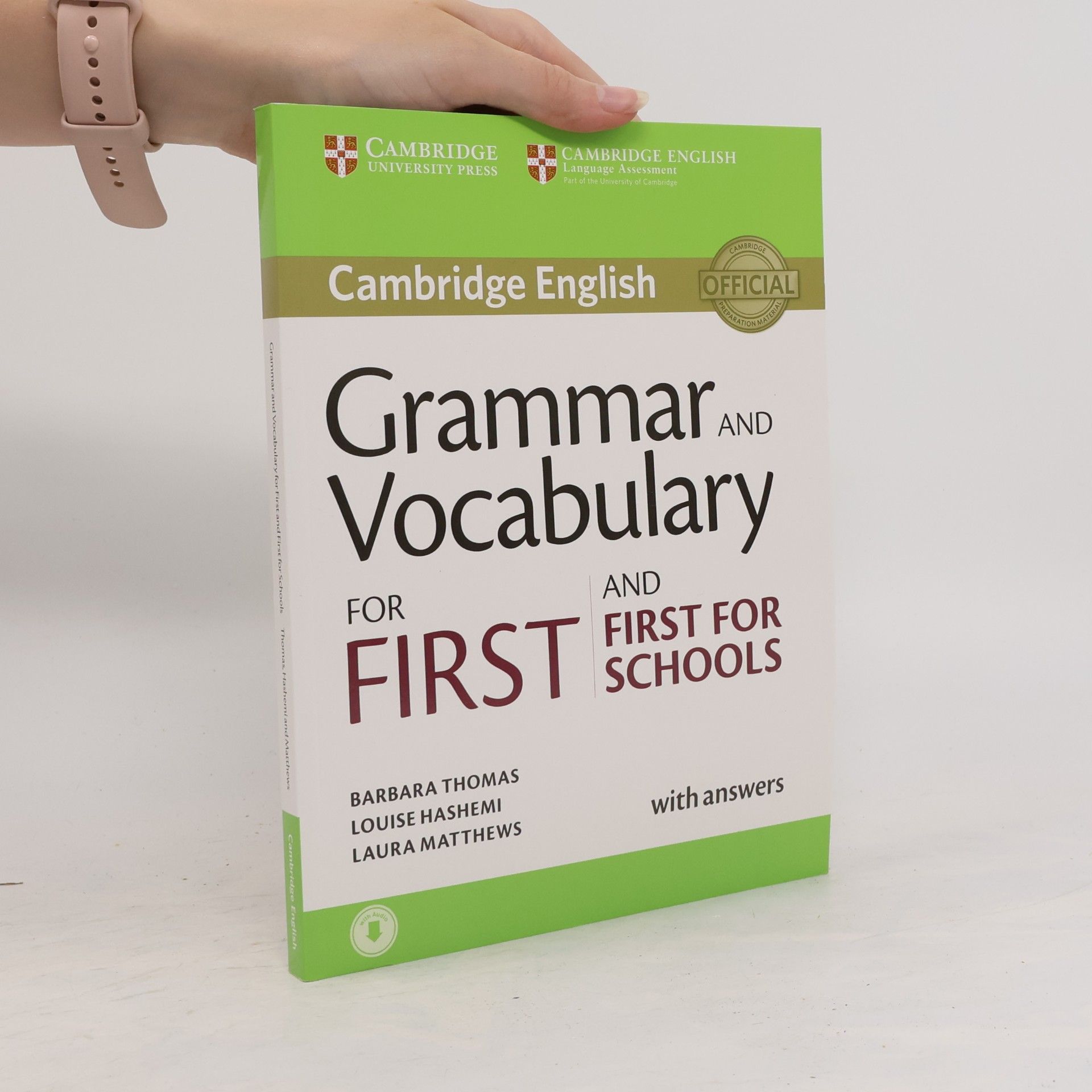 Grammar and vocabulary for first and first for schools : with answers