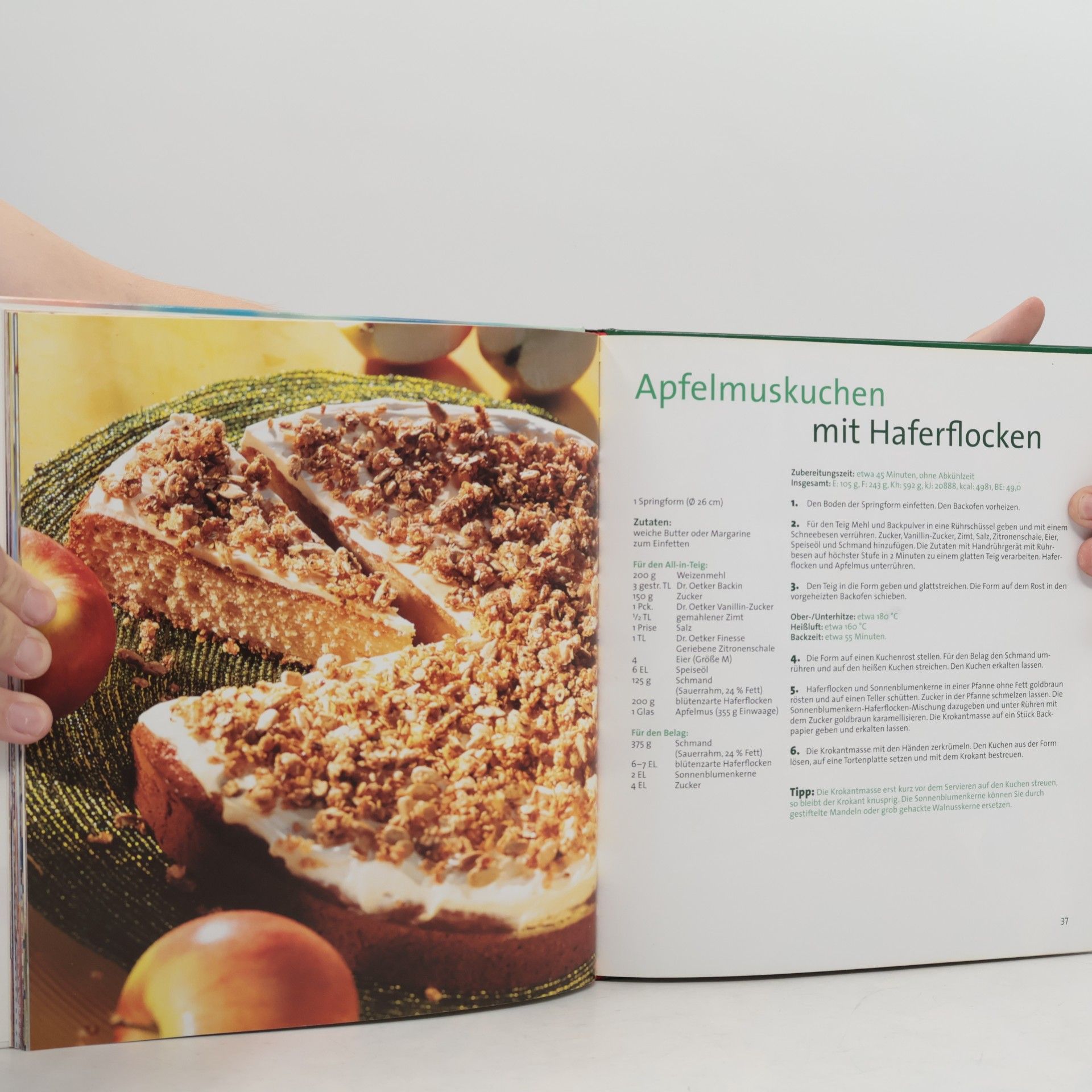 Anke Rabeler Dr. Oetker - Apfelkuchen