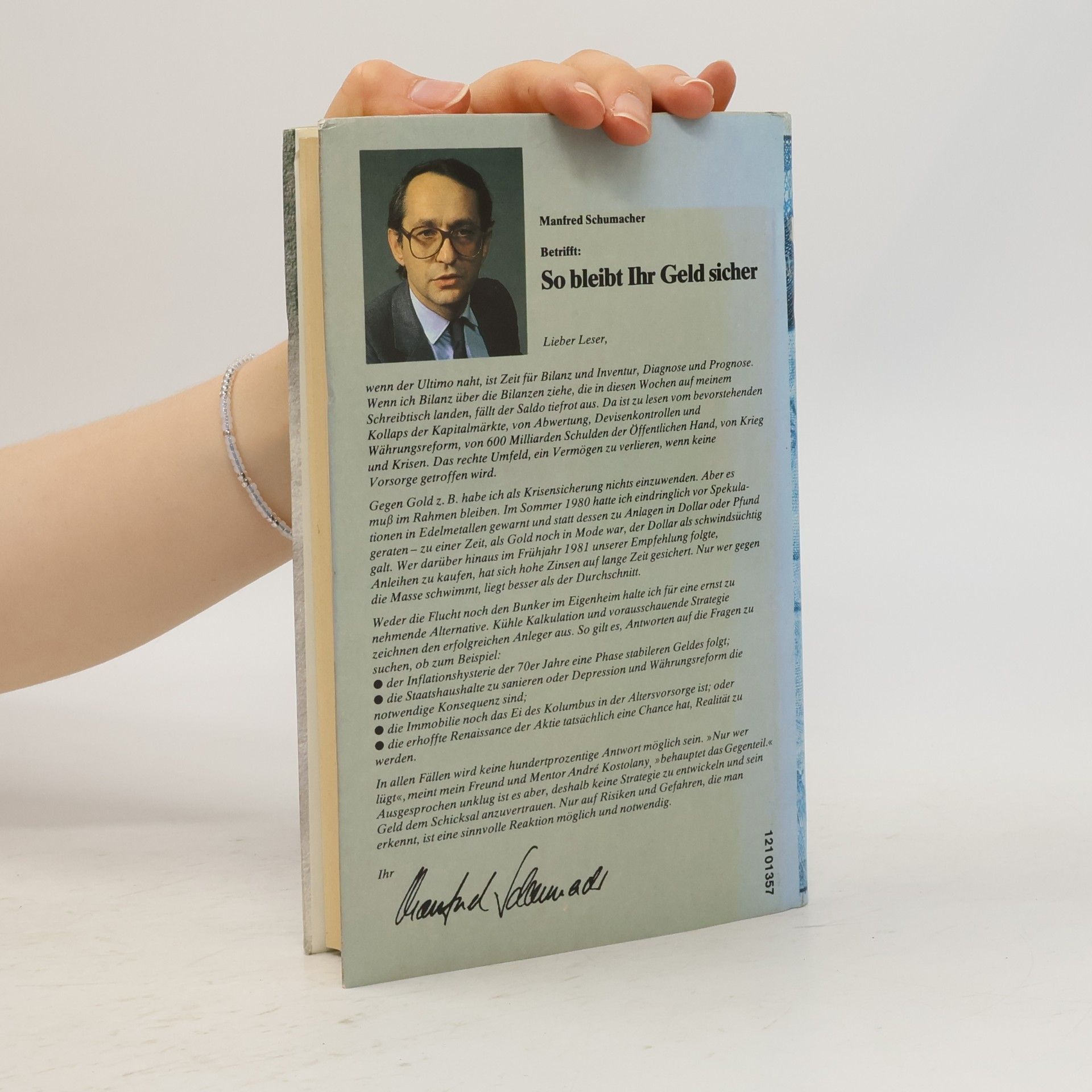 Manfred Schumacher So bleibt Ihr Geld sicher
