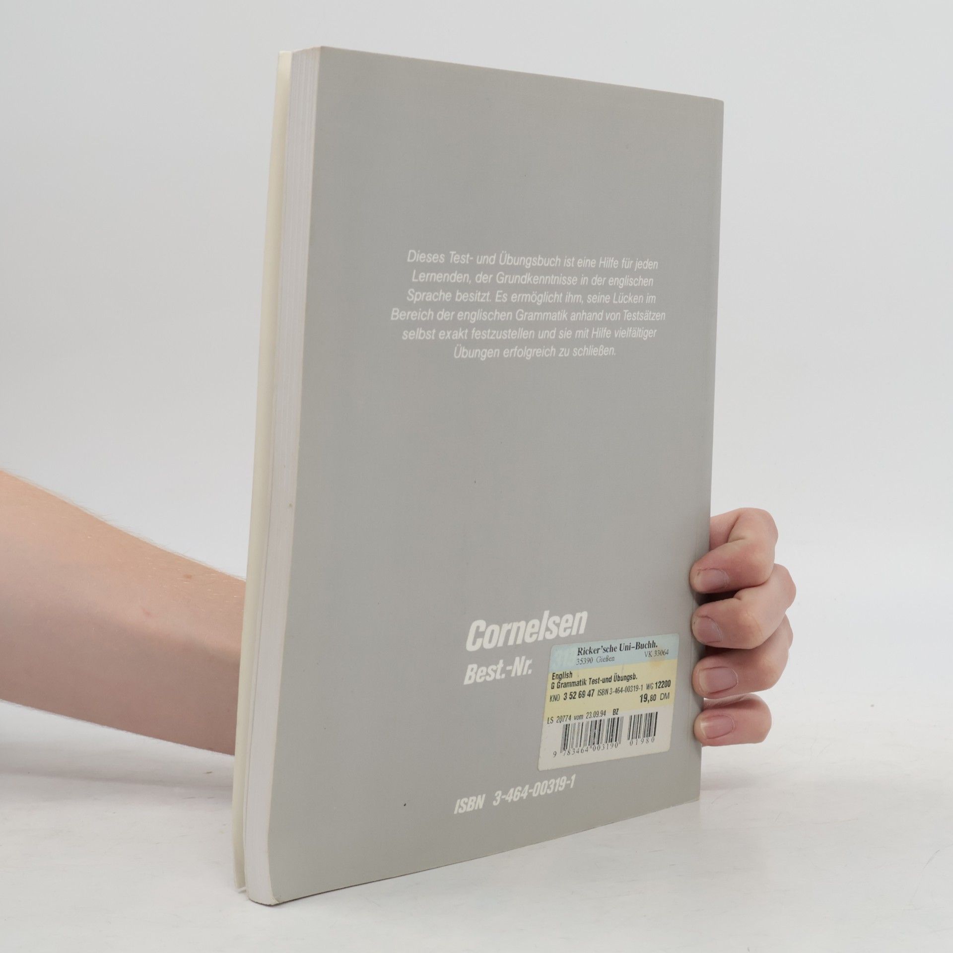 Hellmut Schwarz English G Grammatik: Test- und Übungsbuch