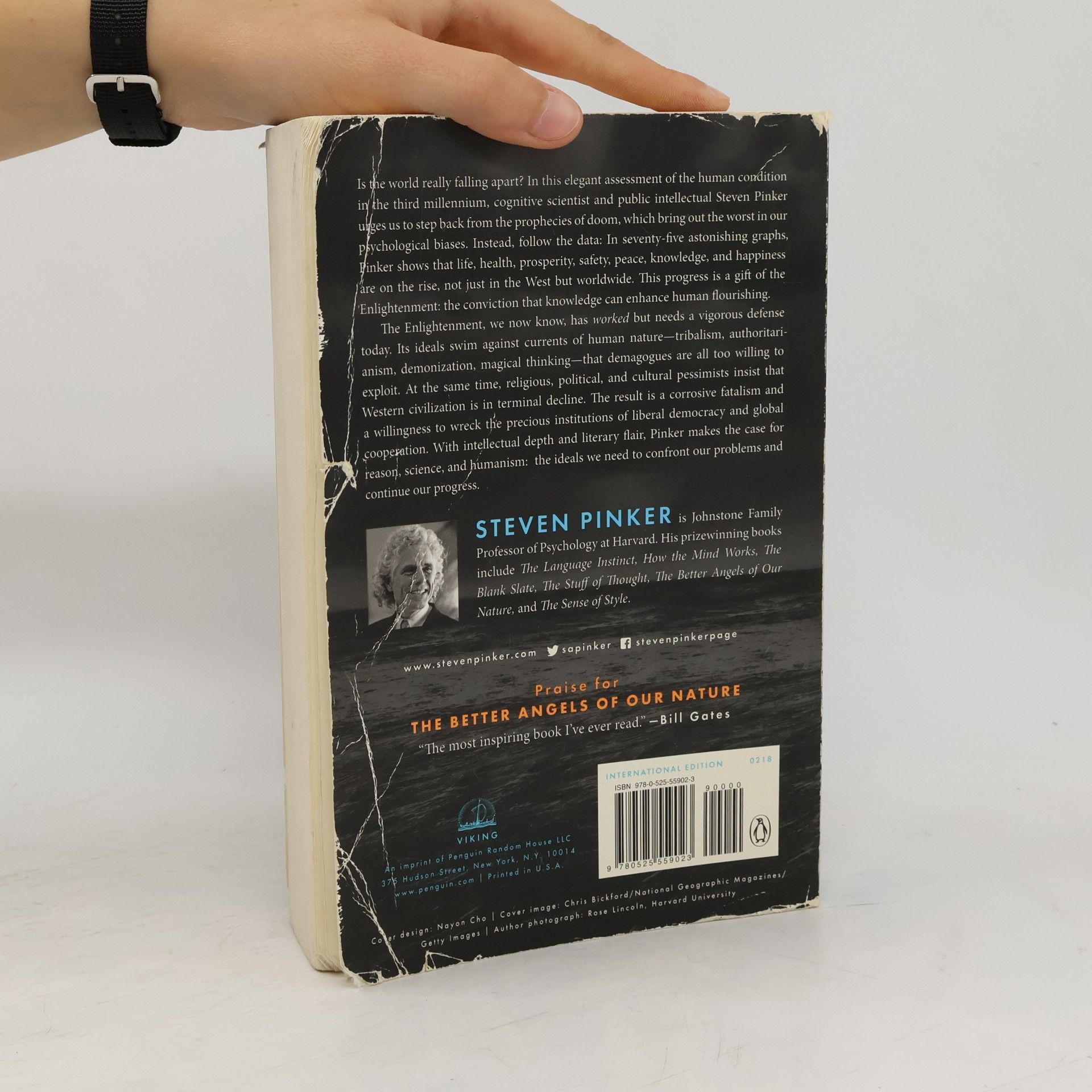 Steven Pinker Enlightenment Now