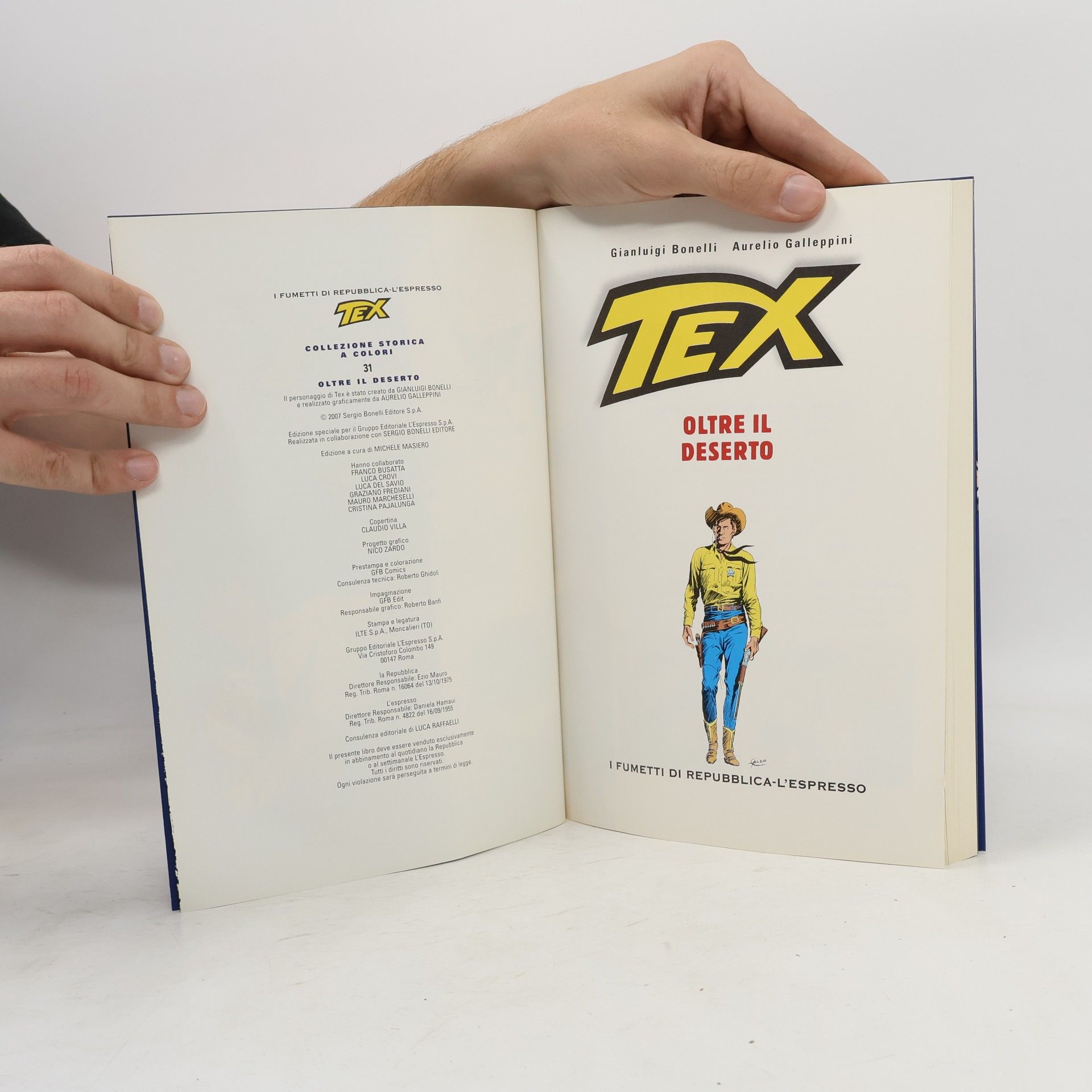 Various authors Tex 31: Oltre il deserto