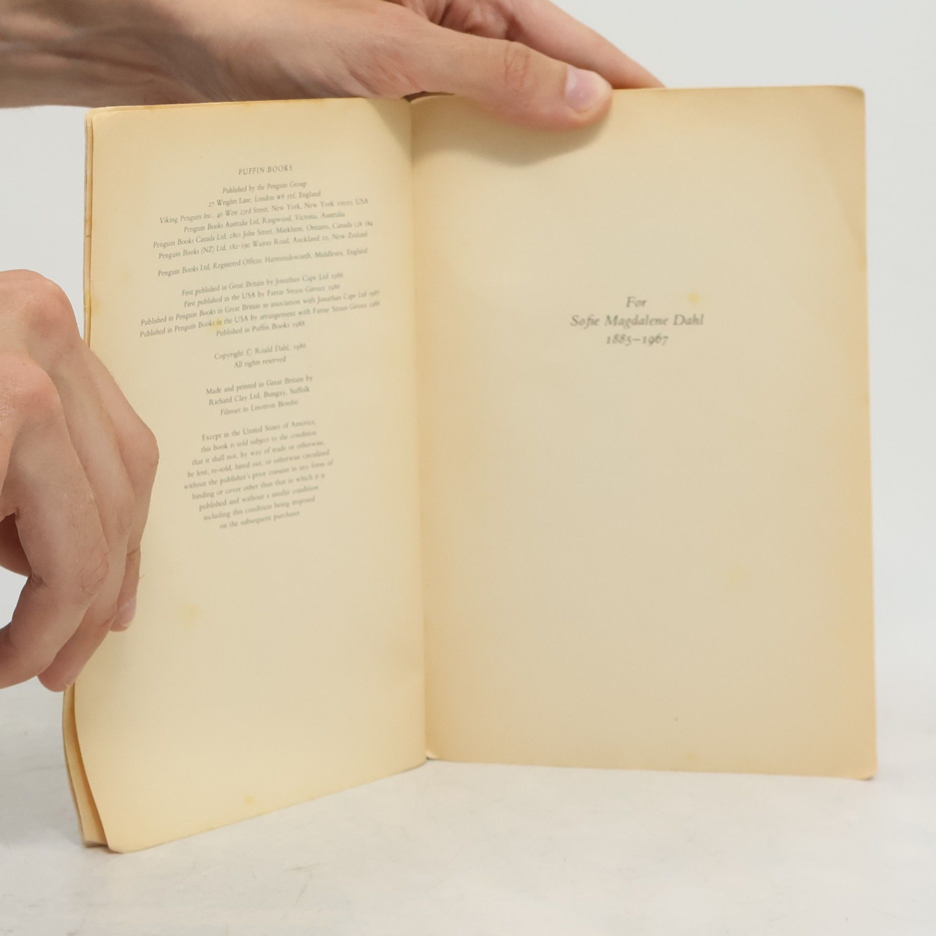 Roald Dahl Going Solo