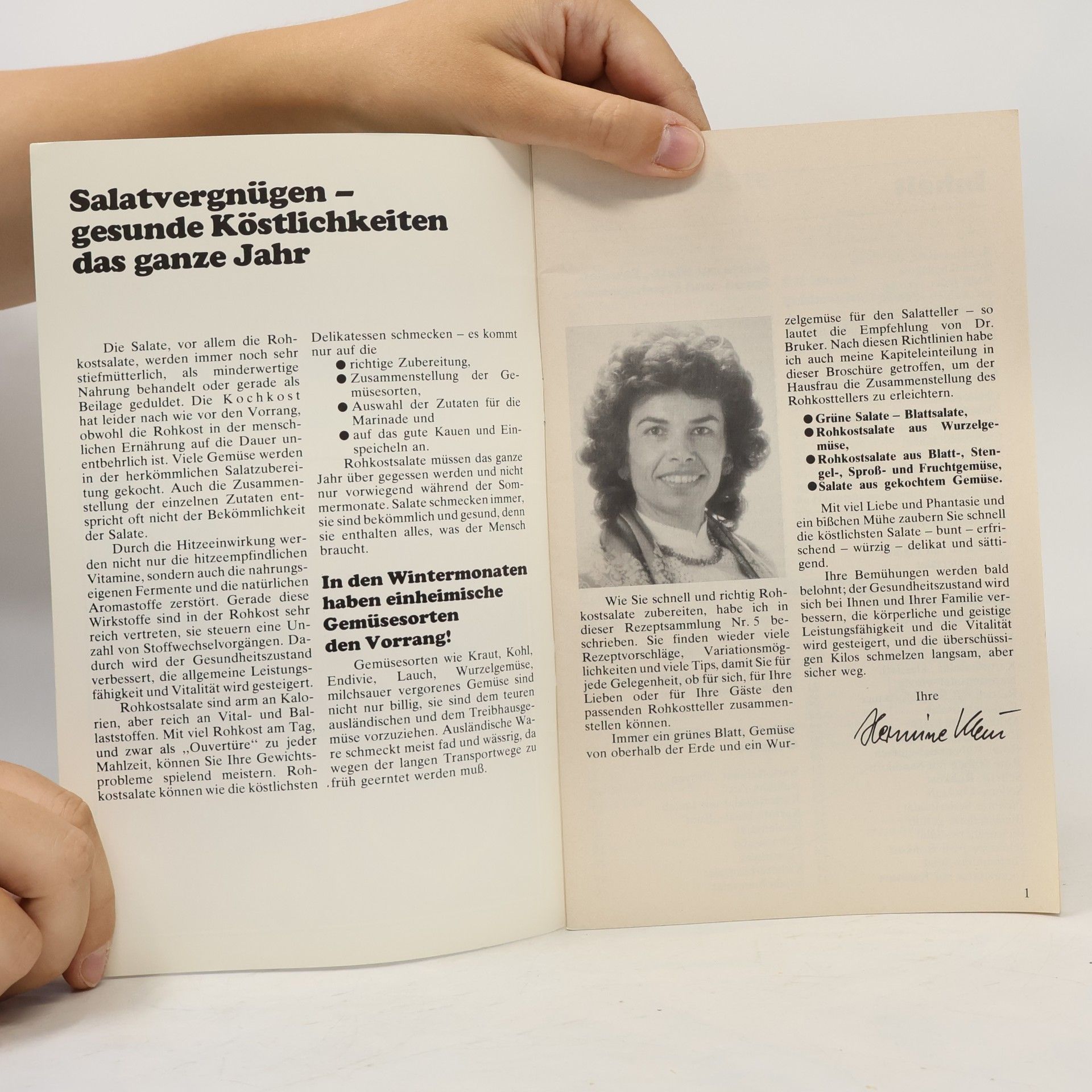 Hermine Klein Naturküche Rezept-Sammlung No. 5