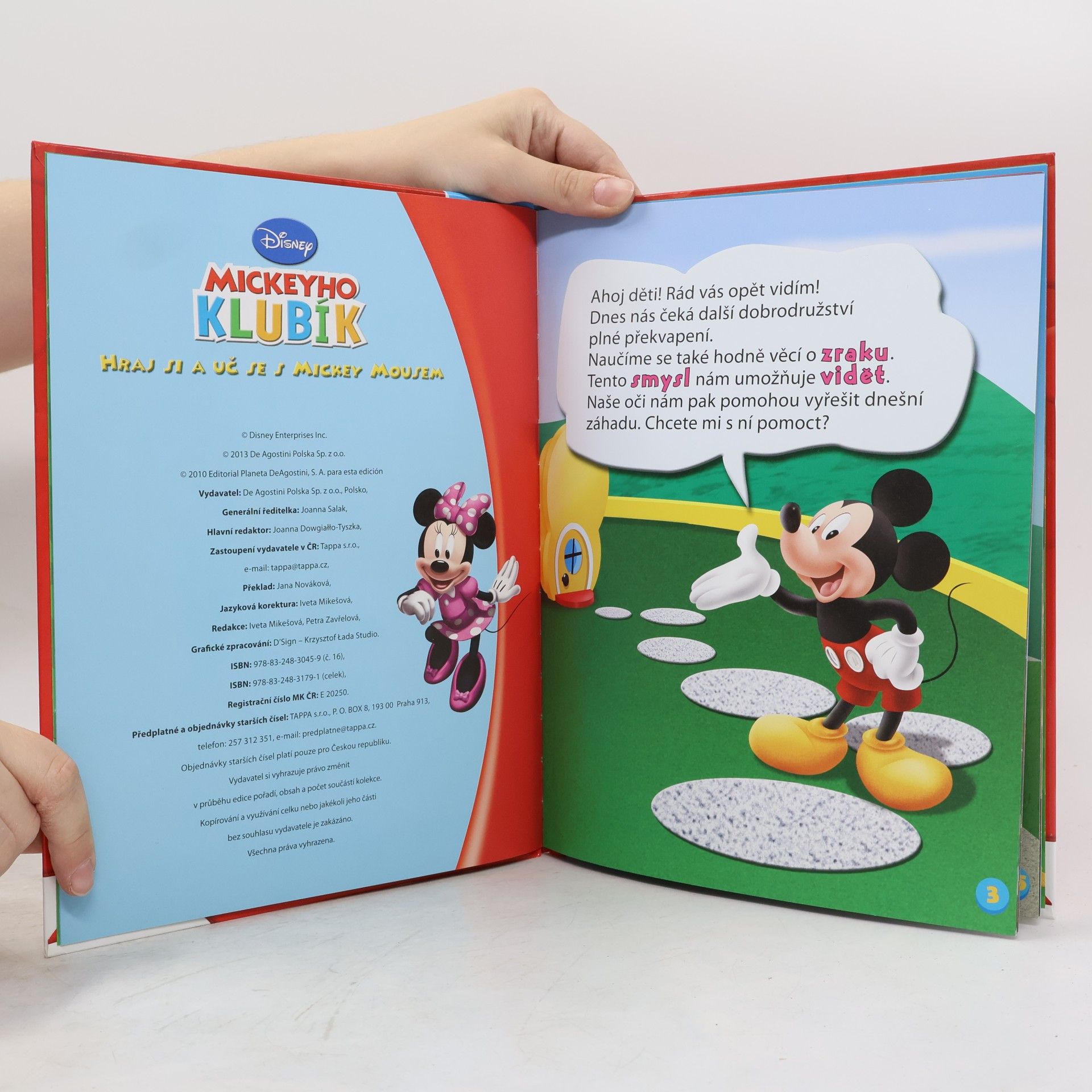 AA.VV. Mickeyho klubík. Hraj si a uč se s Mickey Mousem 16. Zrak!