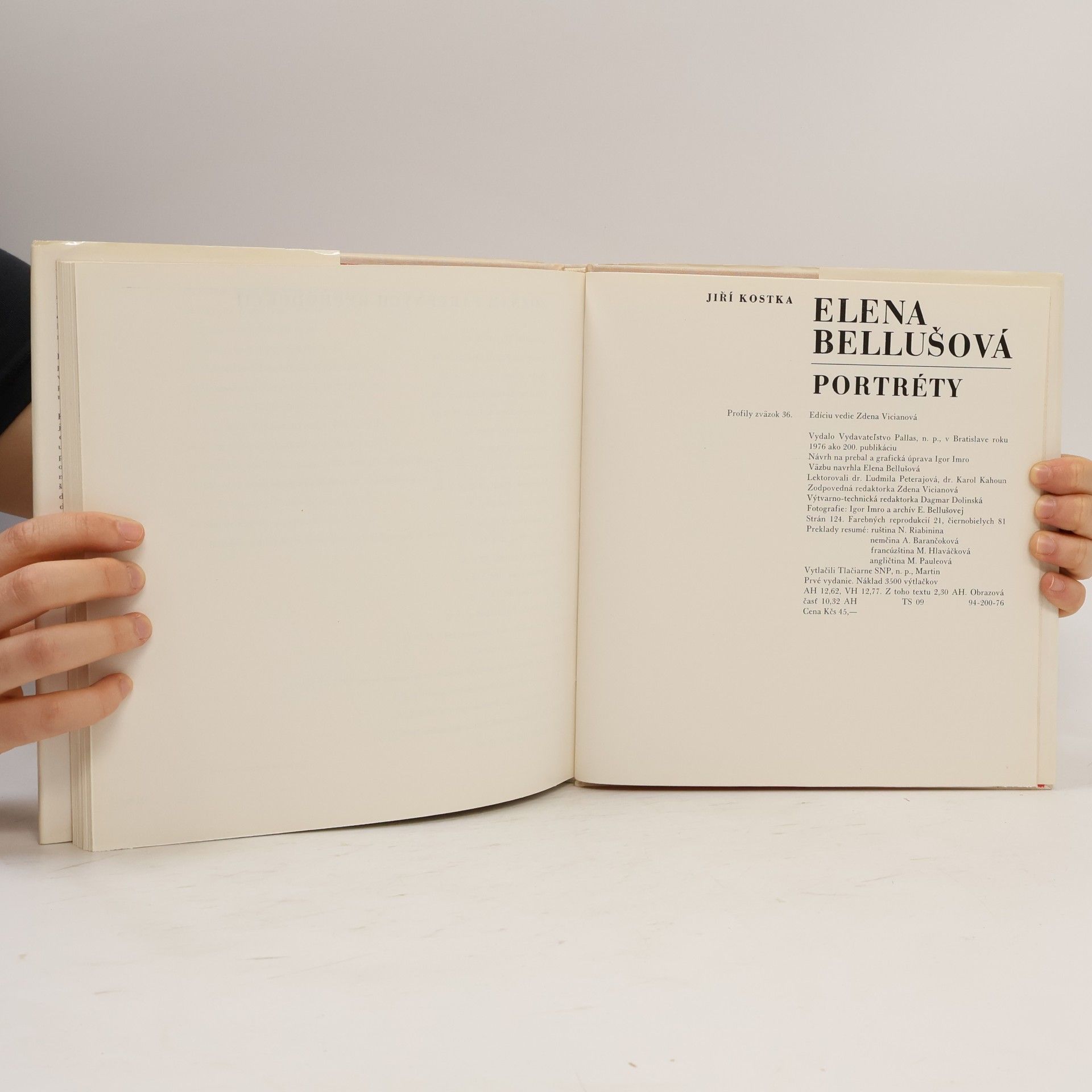 Autorenkollektiv Elena Bellušová. Portréty