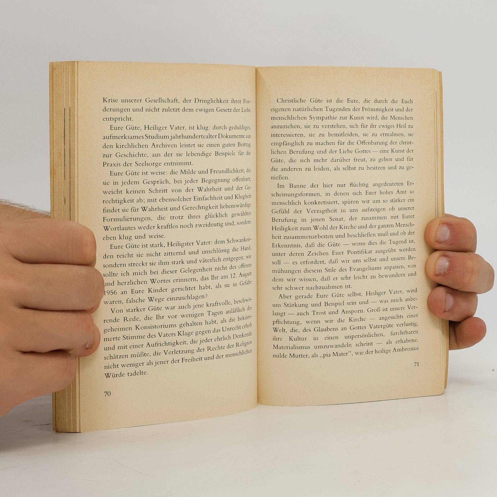 kolektiv Johannes XXIII. im Zeugnis seines Nachfolgers Paul VI.
