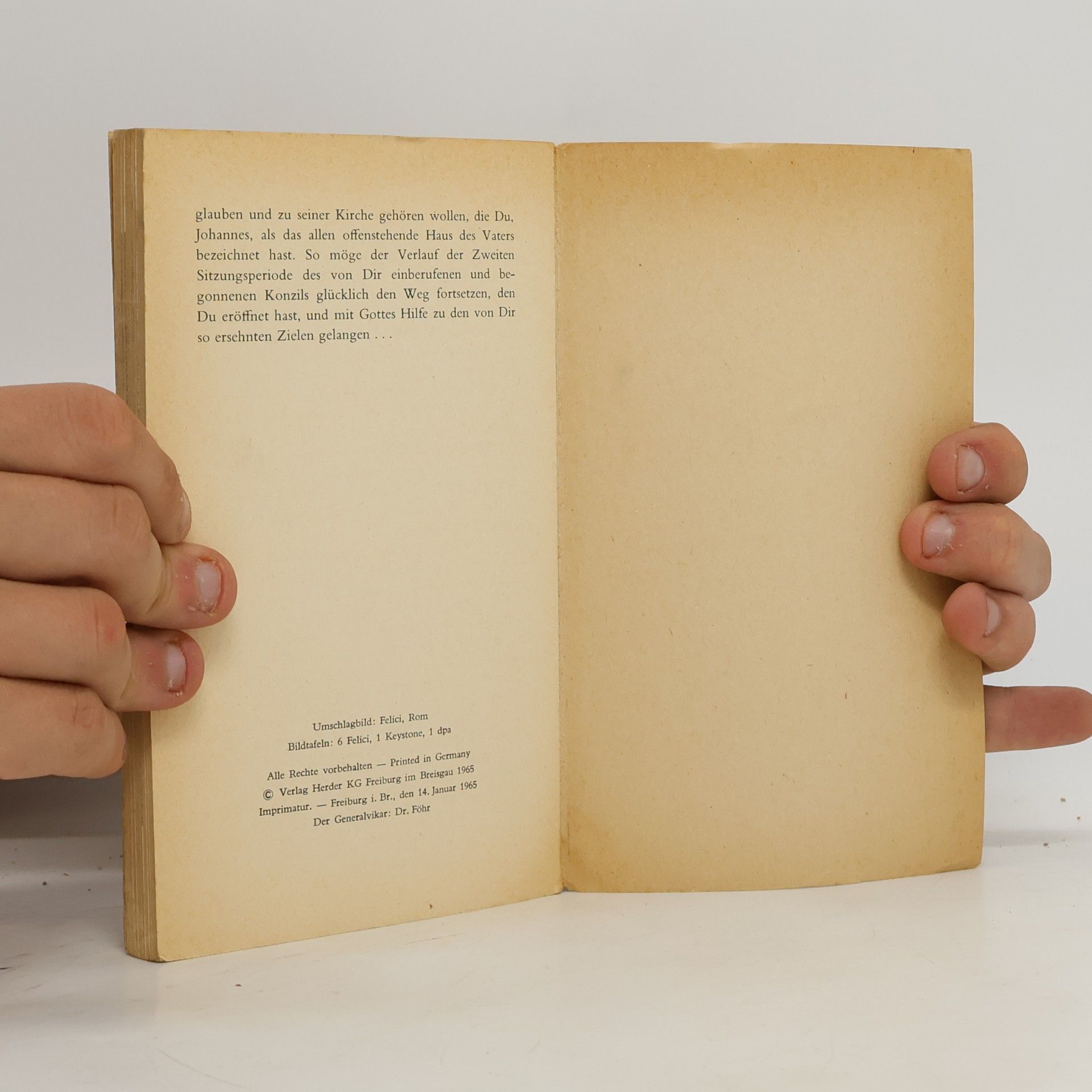 kolektiv Johannes XXIII. im Zeugnis seines Nachfolgers Paul VI.