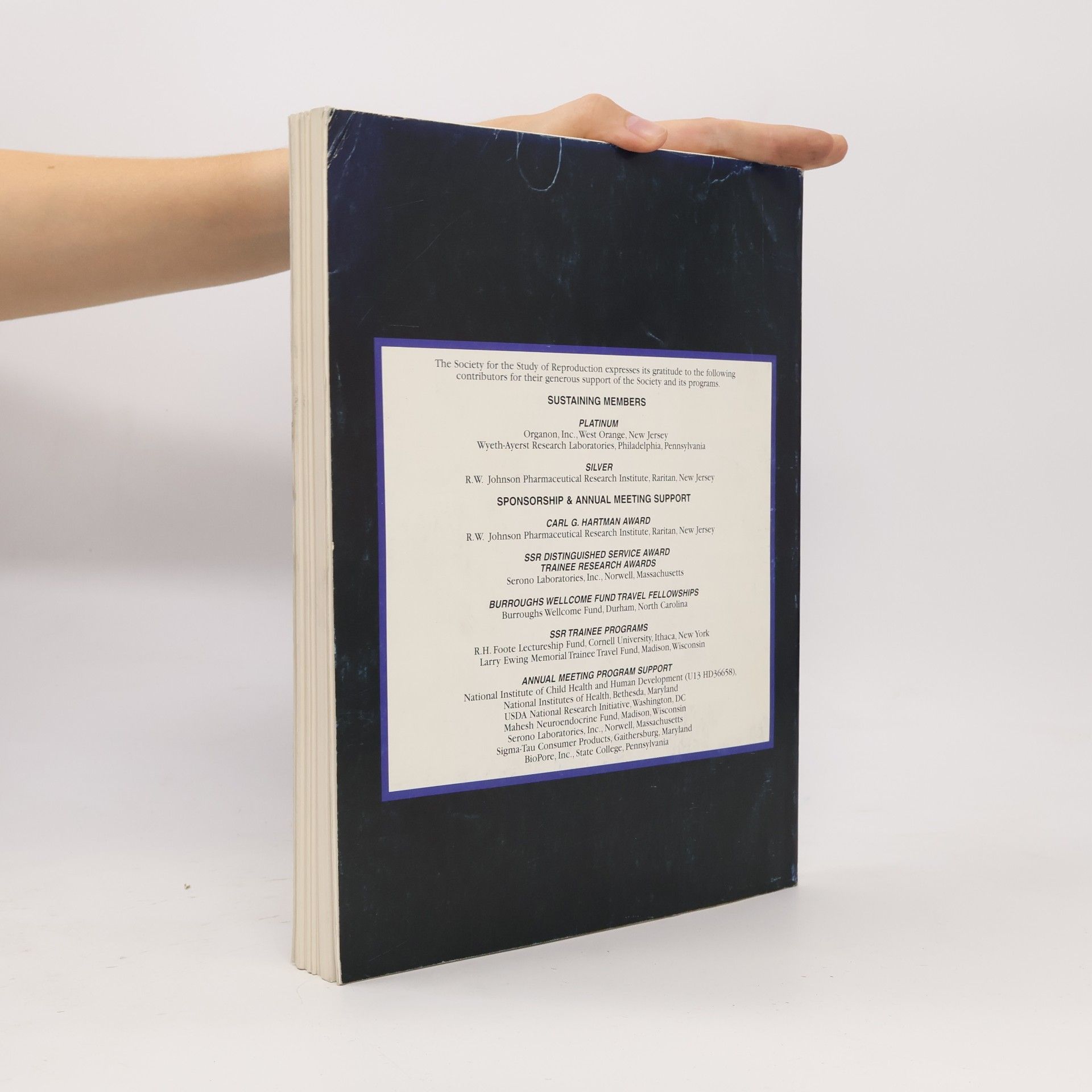 Autores varios Biology of Reproduction 6/2000