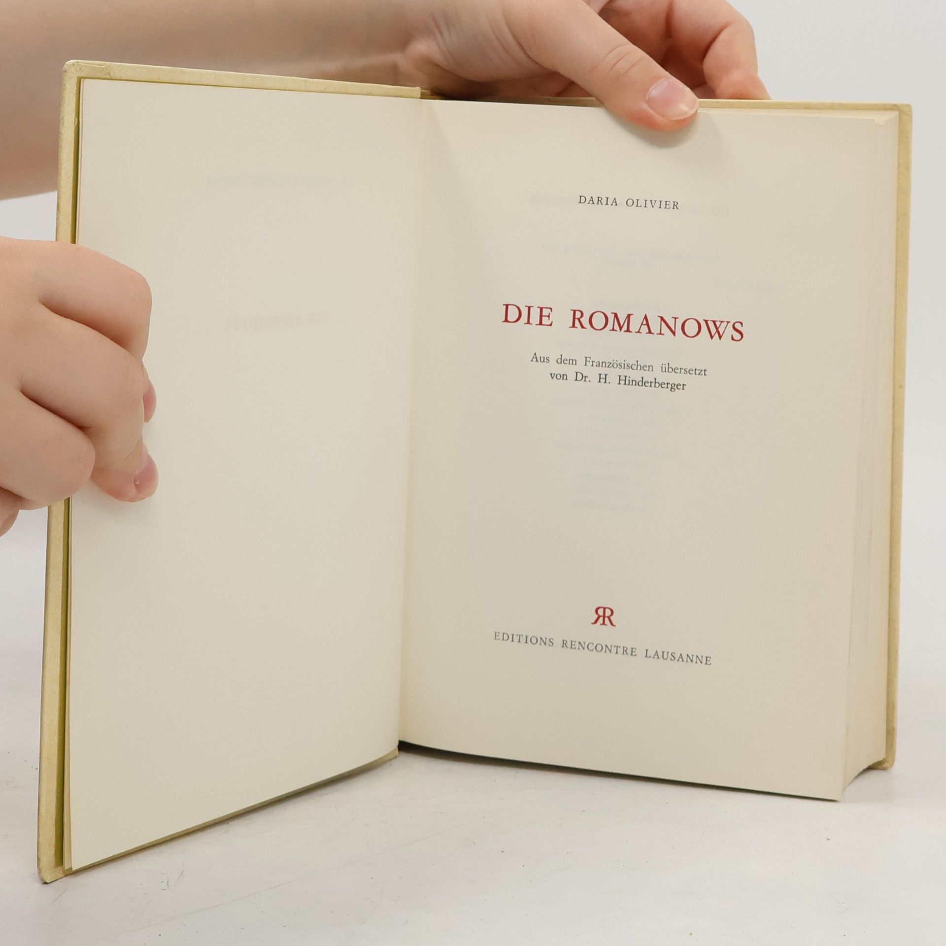 Daria Olivier Die großen Dynastien Europas. Die Romanows
