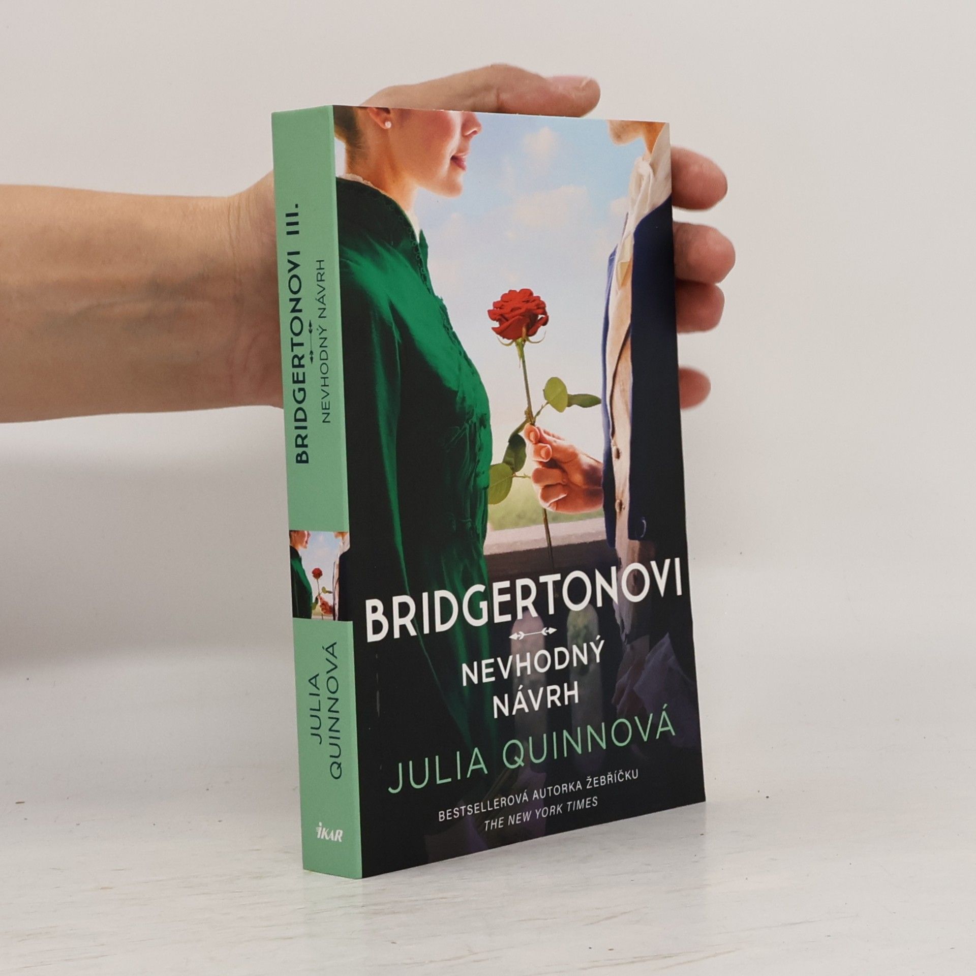 Julie Quinnová Bridgertonovi. Nevhodný návrh