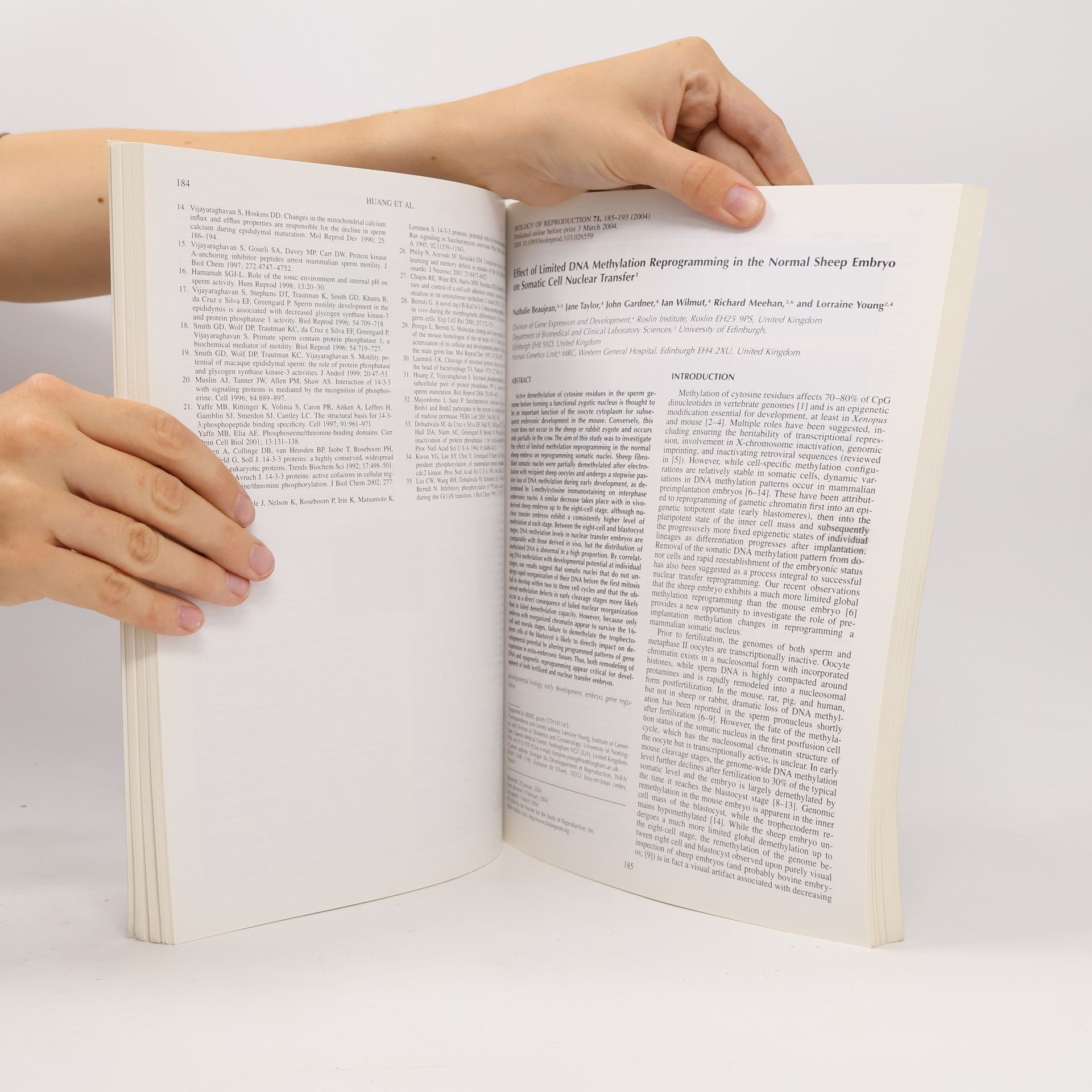 Collectif d'auteurs Biology of Reproduction. Volume 71. Number 1