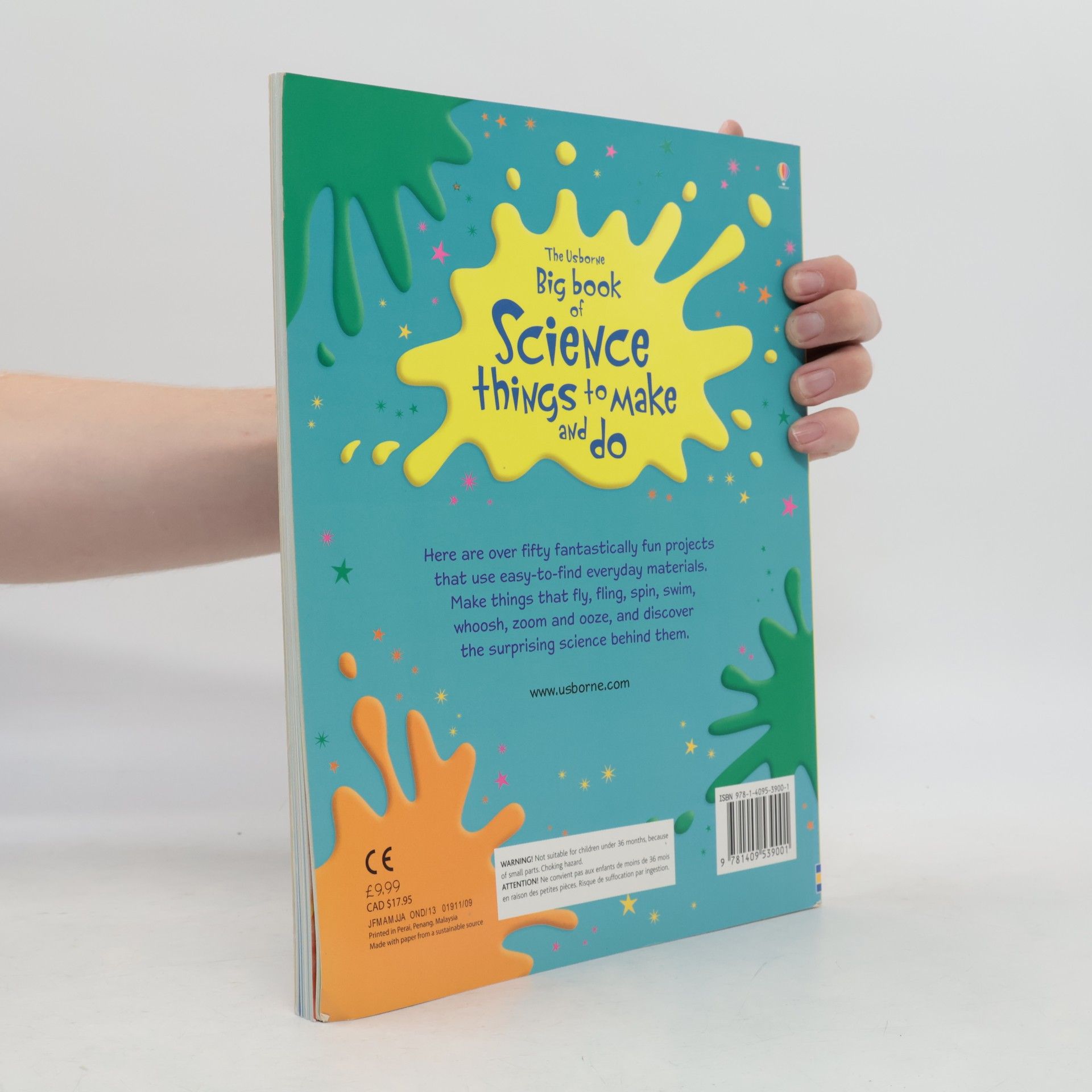 Autorenkollektiv The Usborne Big Book of Science Things to Make and Do