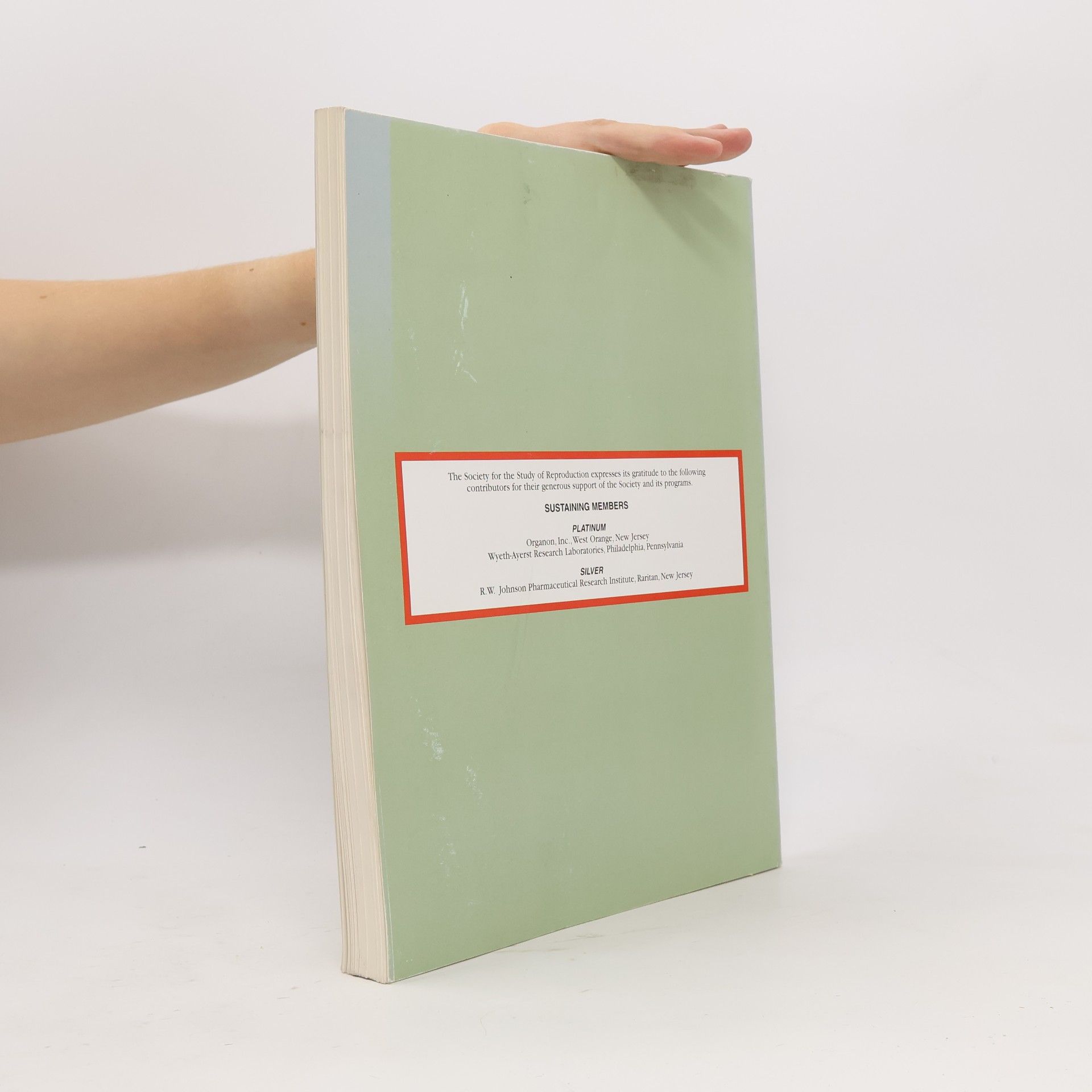 Various authors Biology of Reproduction