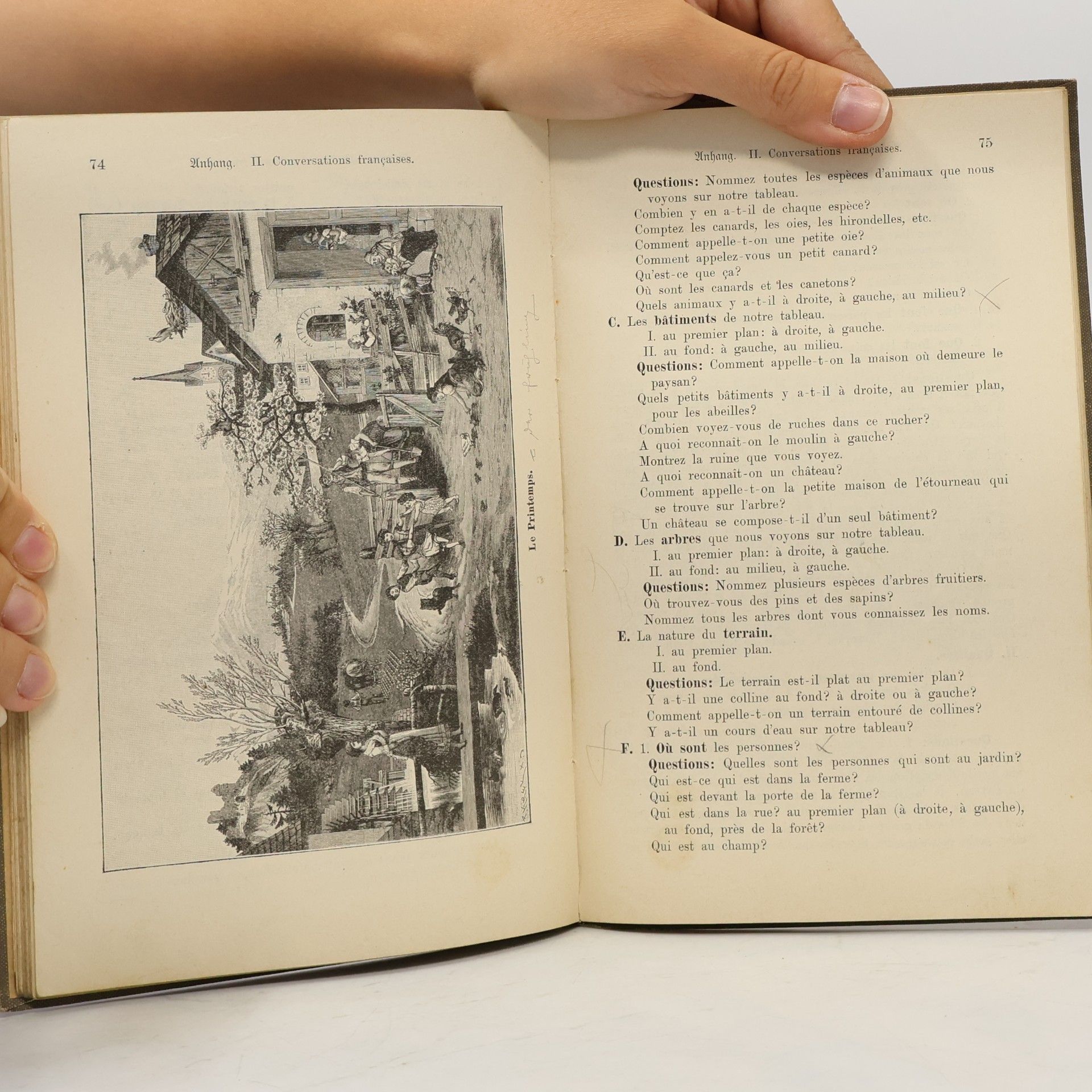 Otto Boerner Lehr- und Lesebuch der französischen Sprache I