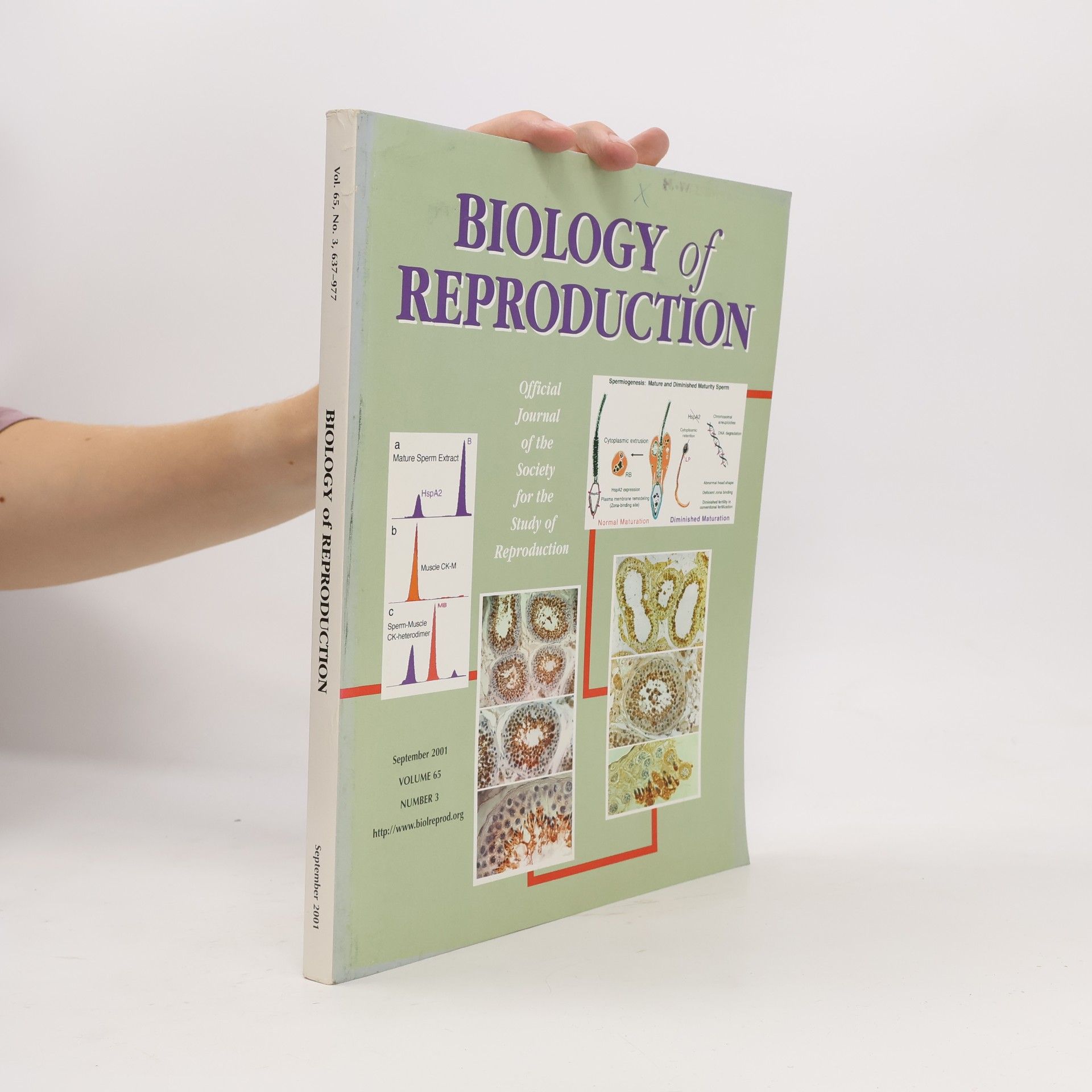 Various authors Biology of Reproduction. Volume 65. Number 3