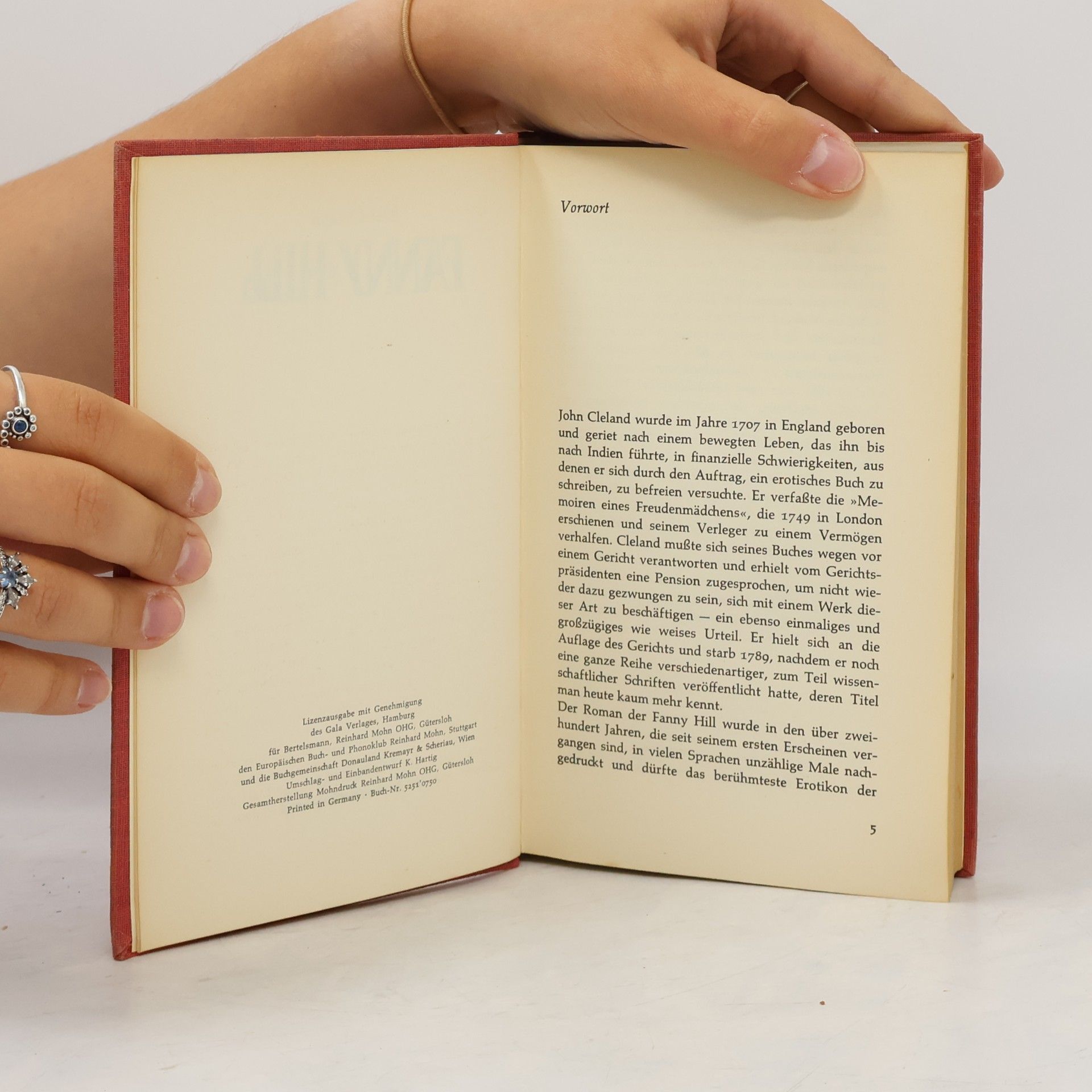 John Cleland Fanny Hill