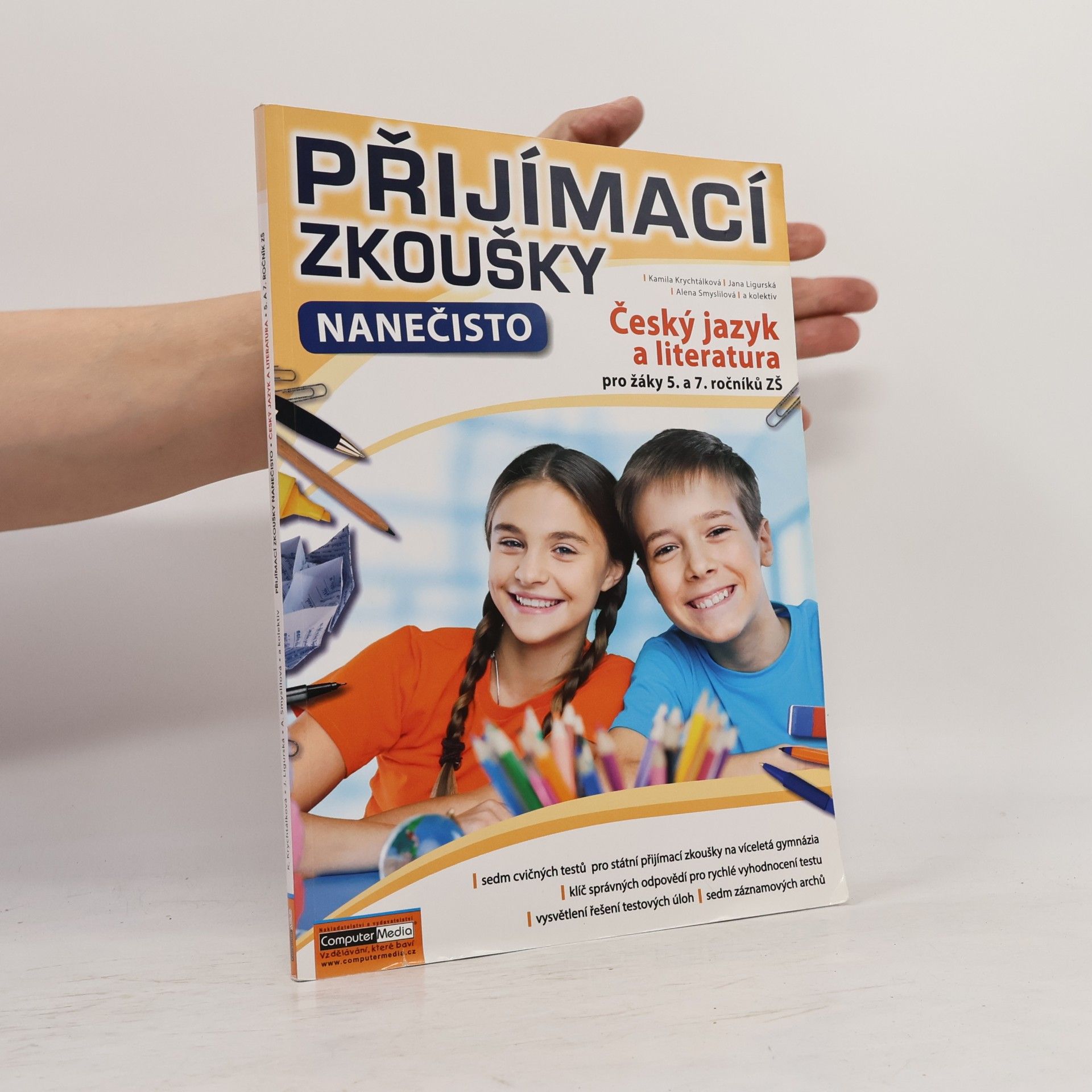 Přijímací zkoušky nanečisto. Český jazyk a literatura pro žáky 5. a 7. ročníků ZŠ