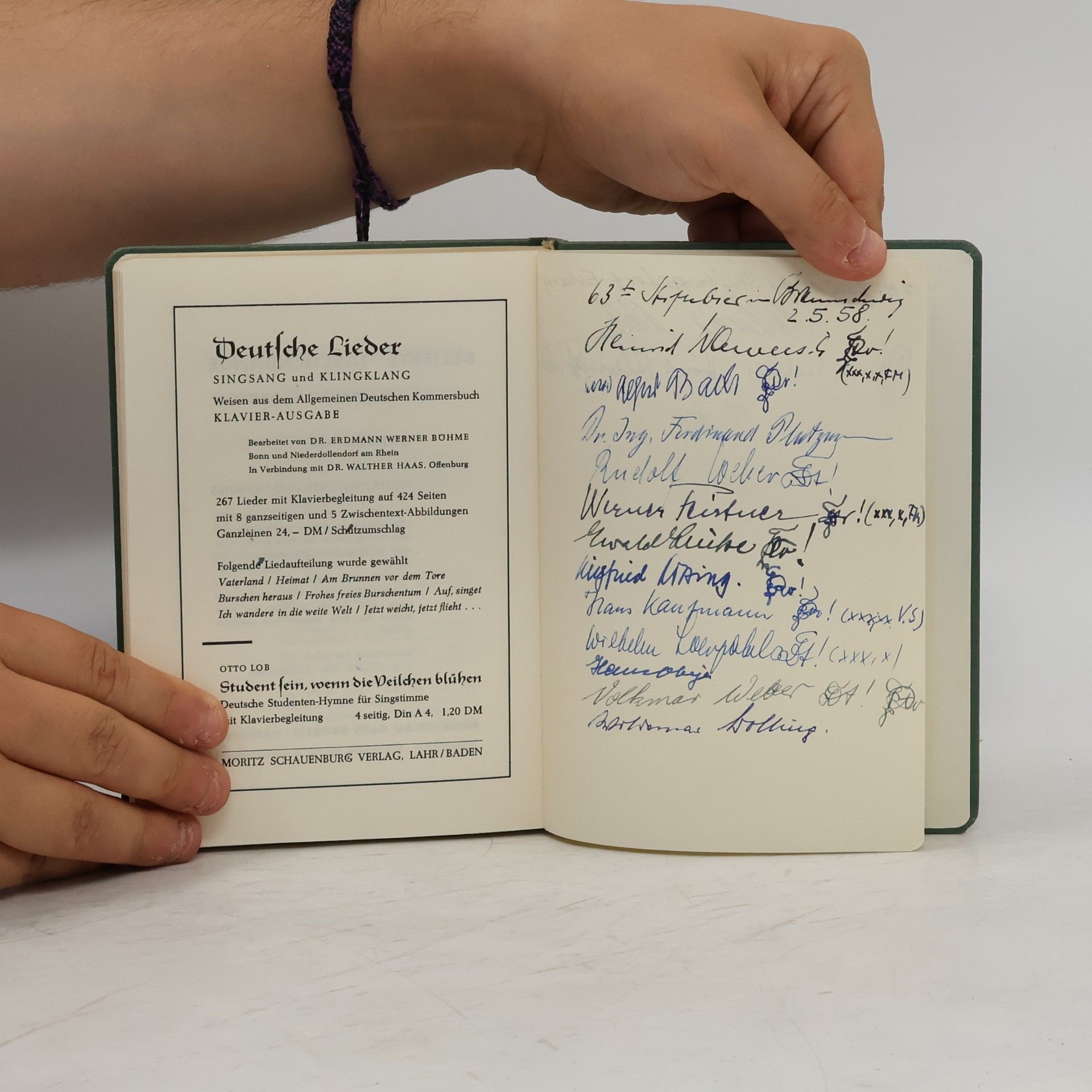 kolektiv Liederbuch für deutsche Studenten