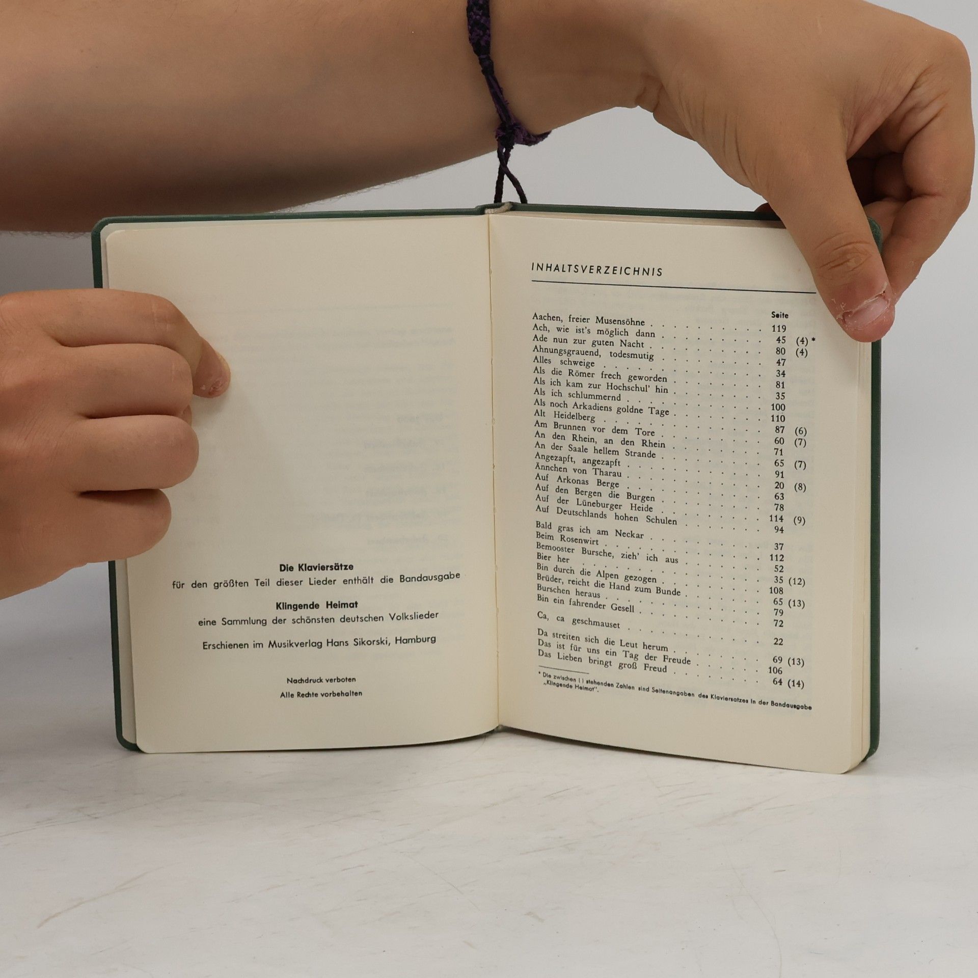 kolektiv Liederbuch für deutsche Studenten