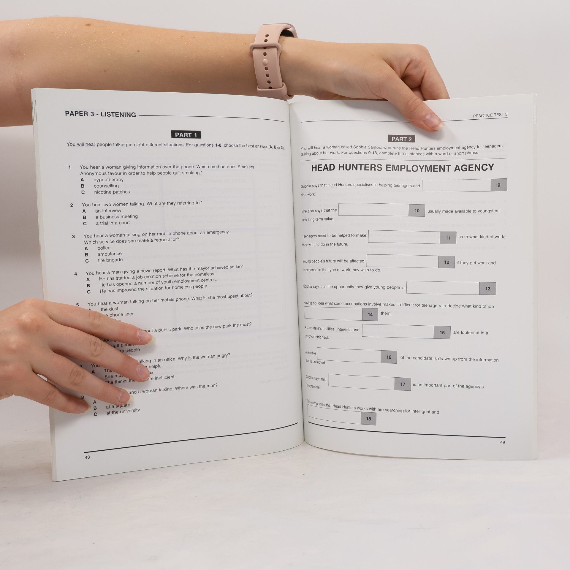 Autorenkollektiv Practice Tests for the C.E. (FCE) Book 1 SB